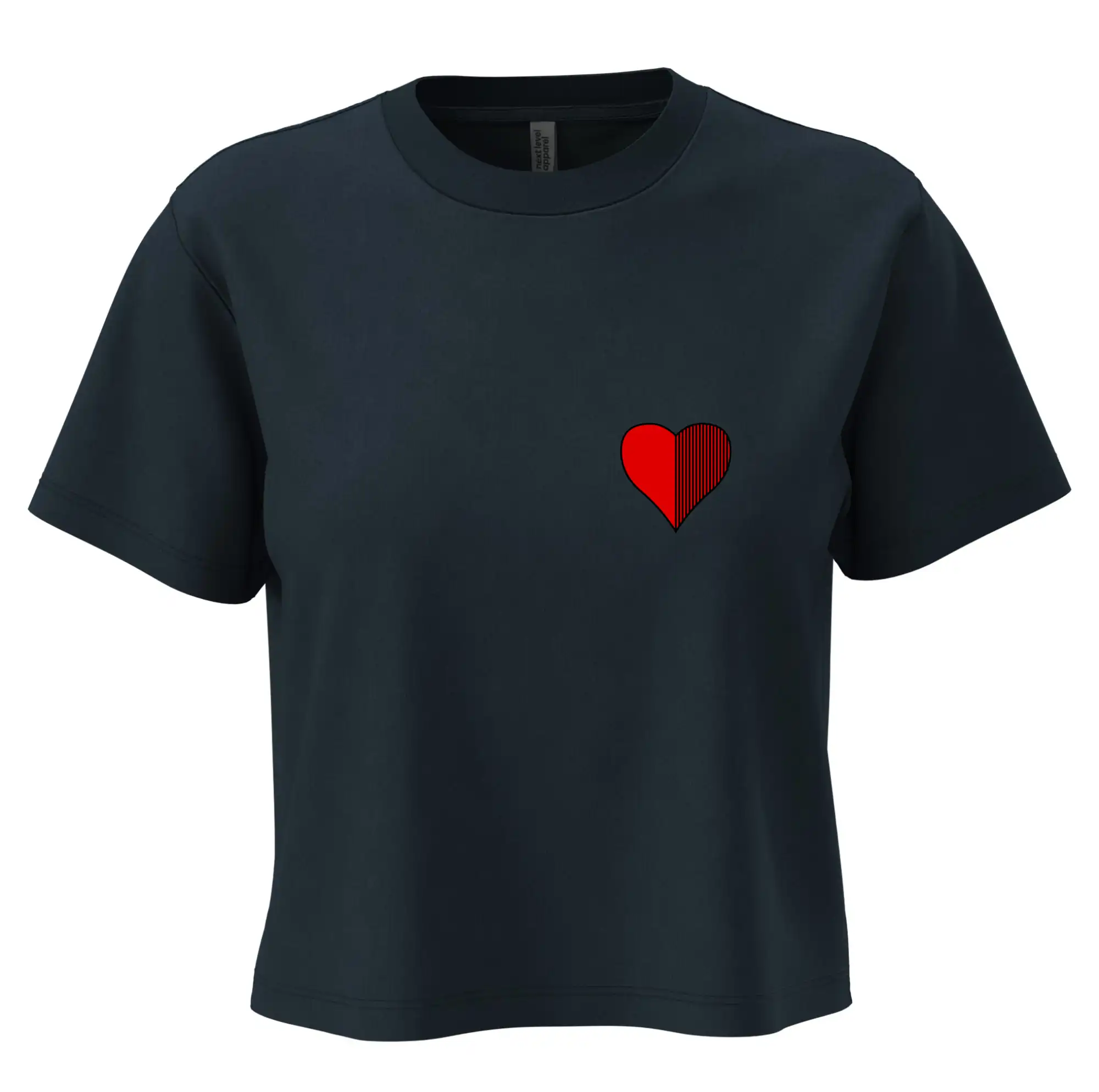 Tričká a mikiny so spoločenskými hrami  - Prší - Červený - Boxy cropped tričko OVERSIZE