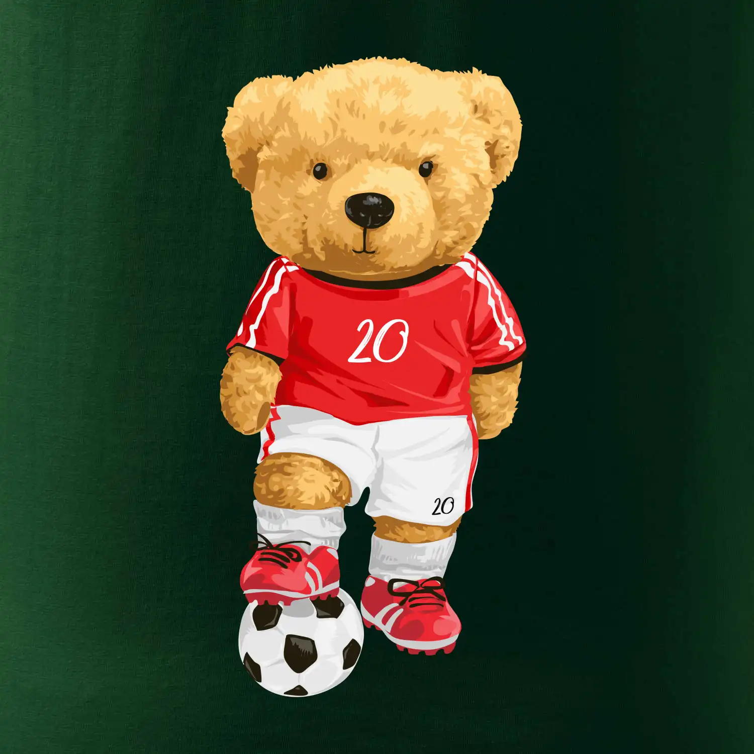 Fotbalista medvídek číslo