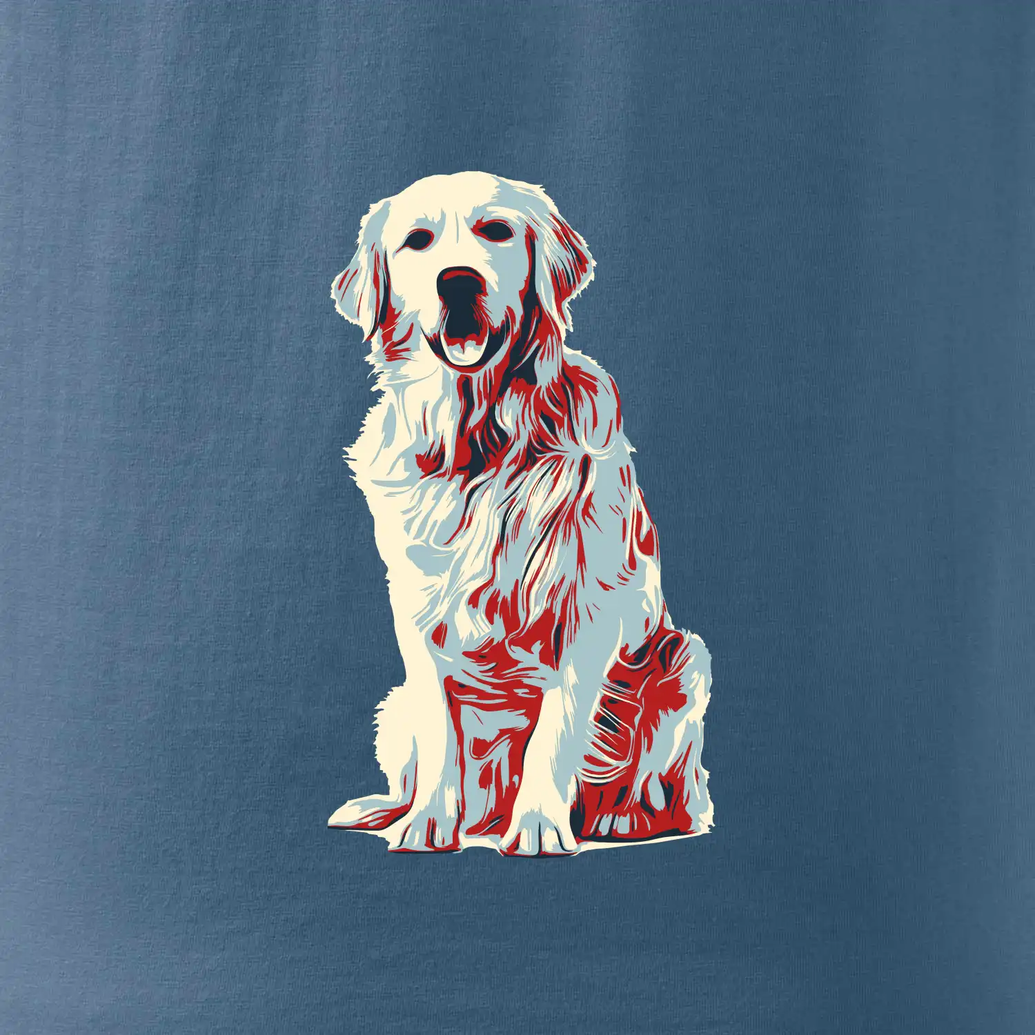 Zlatý retriever vintage