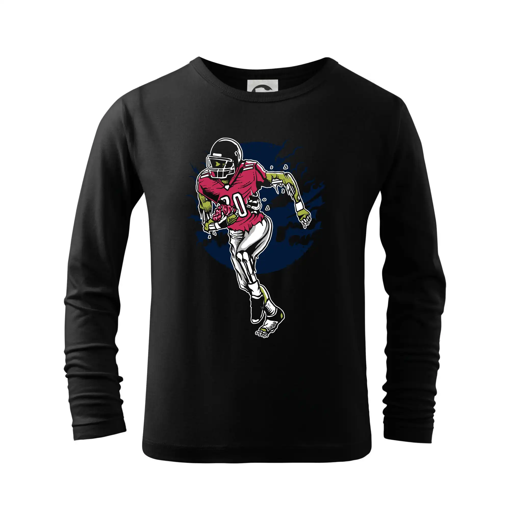 Tričká pre futbalistov - Zombie Football - Tričko detské Long Sleeve