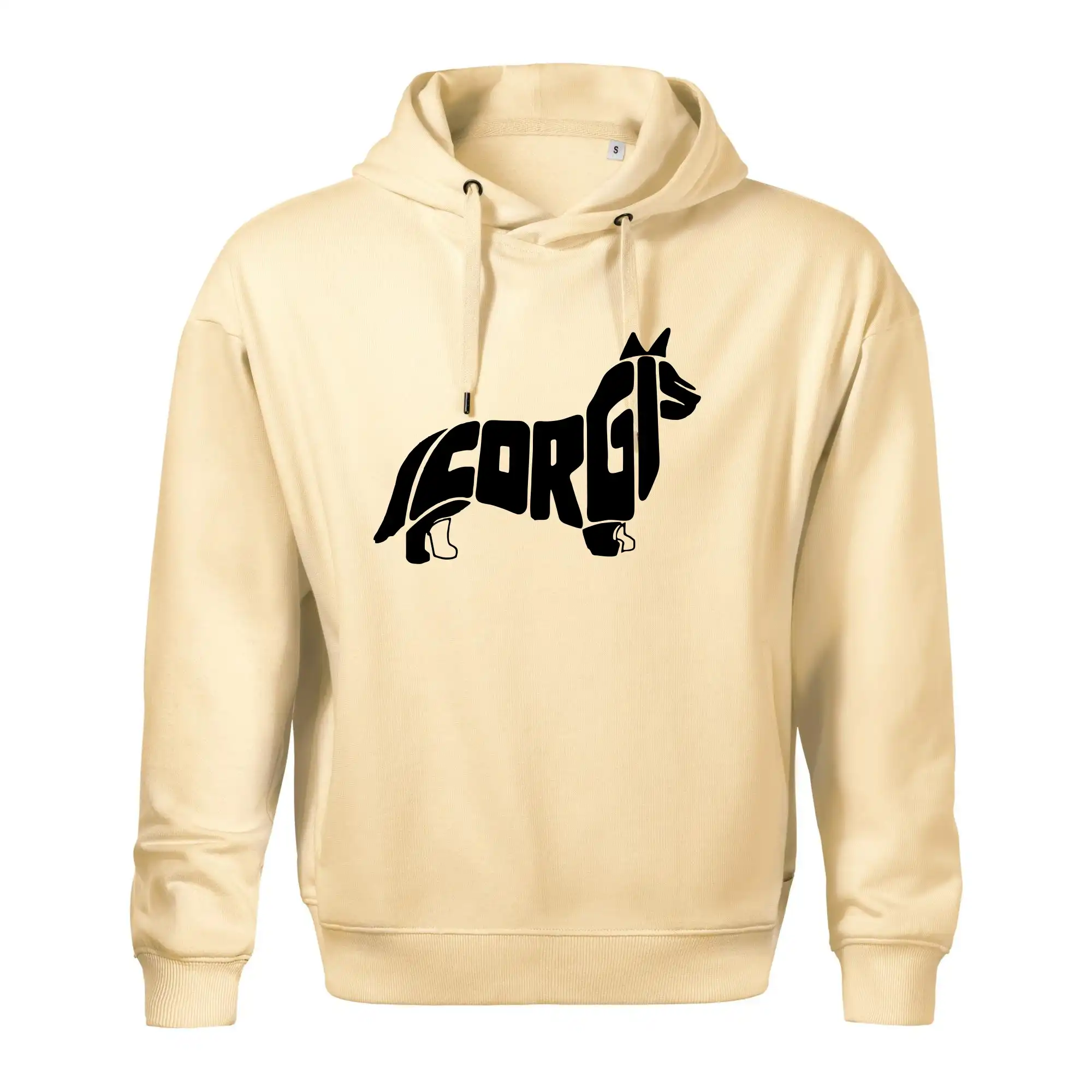 Corgi - nápis v těle