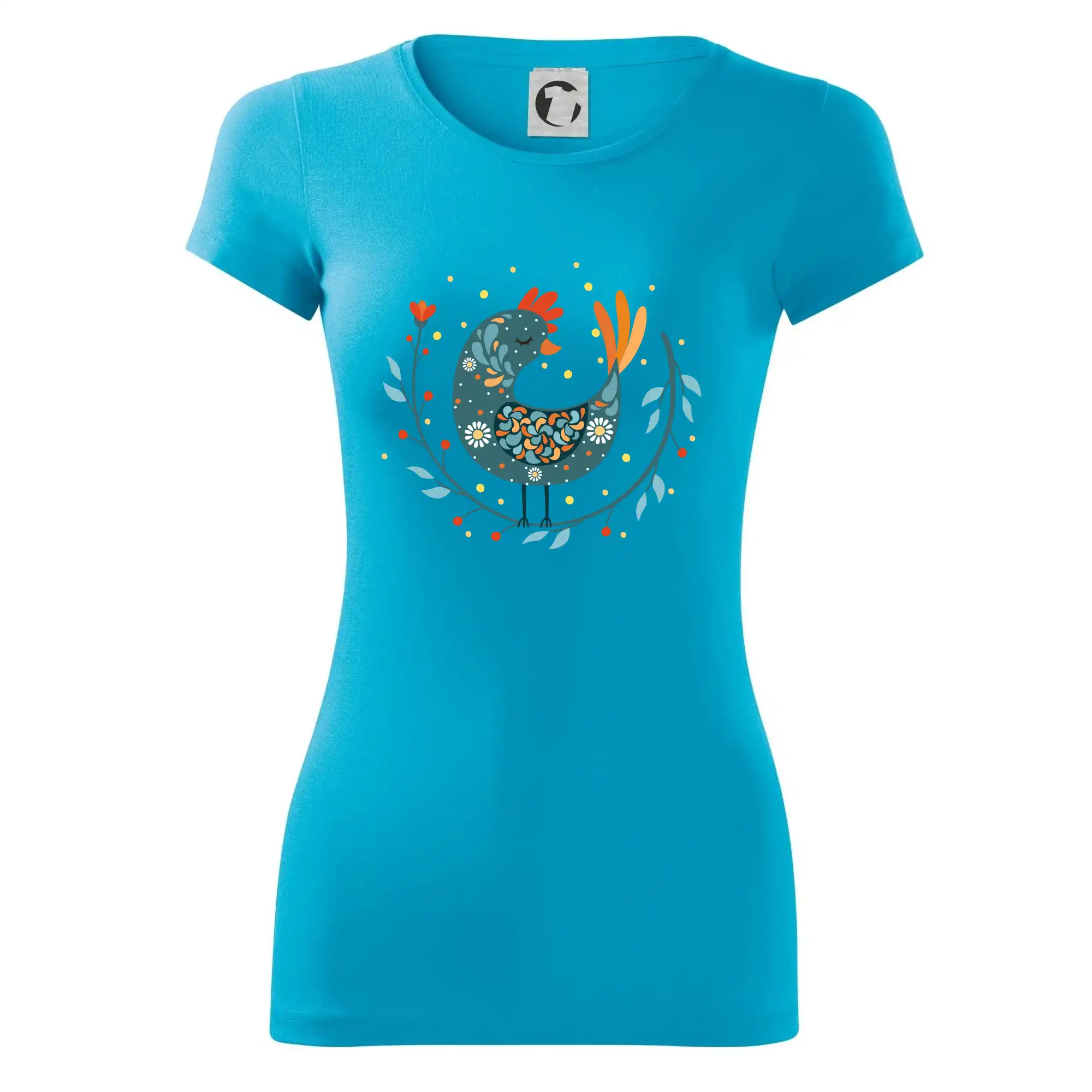 Folklor - slepice s kopretinou