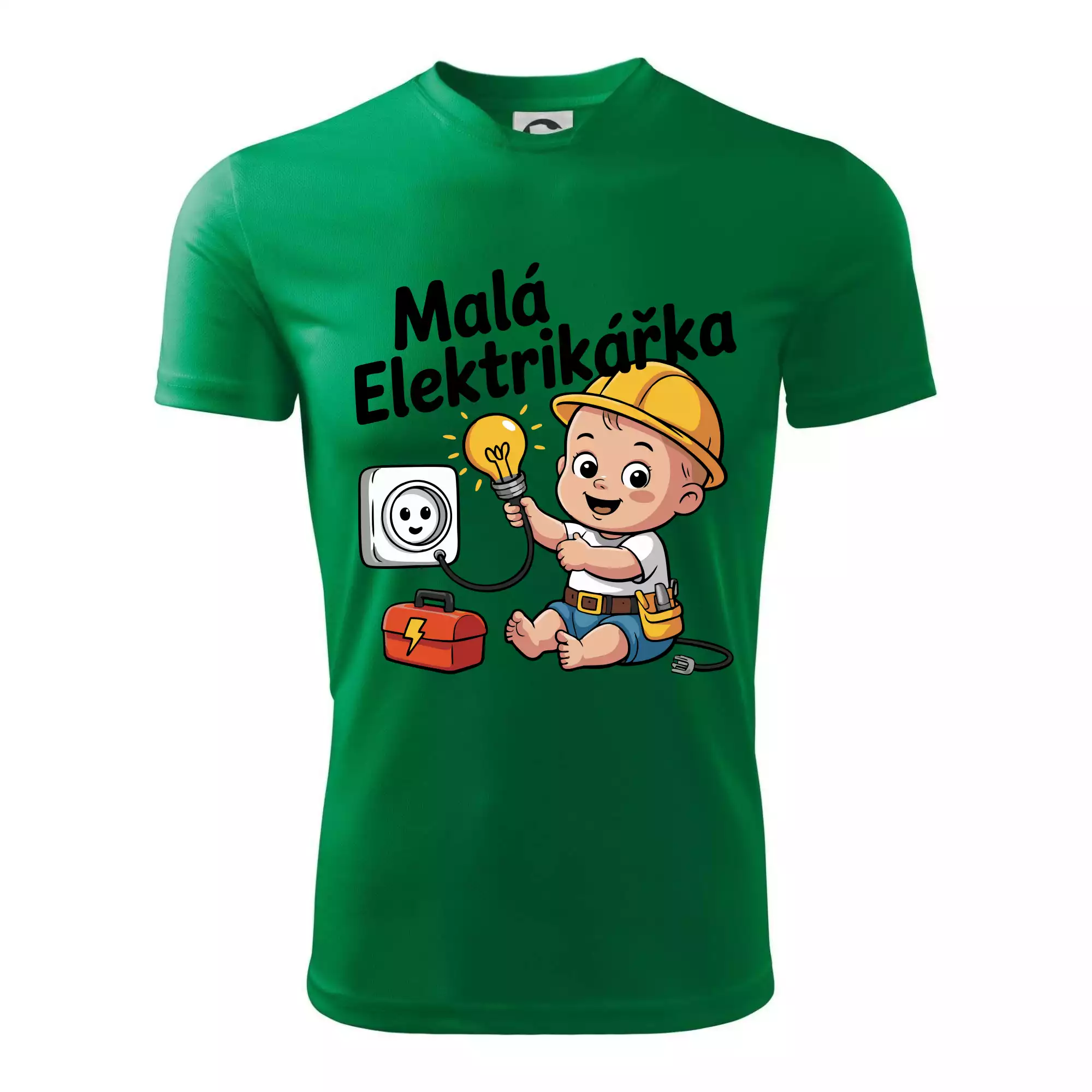 Malá elektrikářka - veselá zásuvka