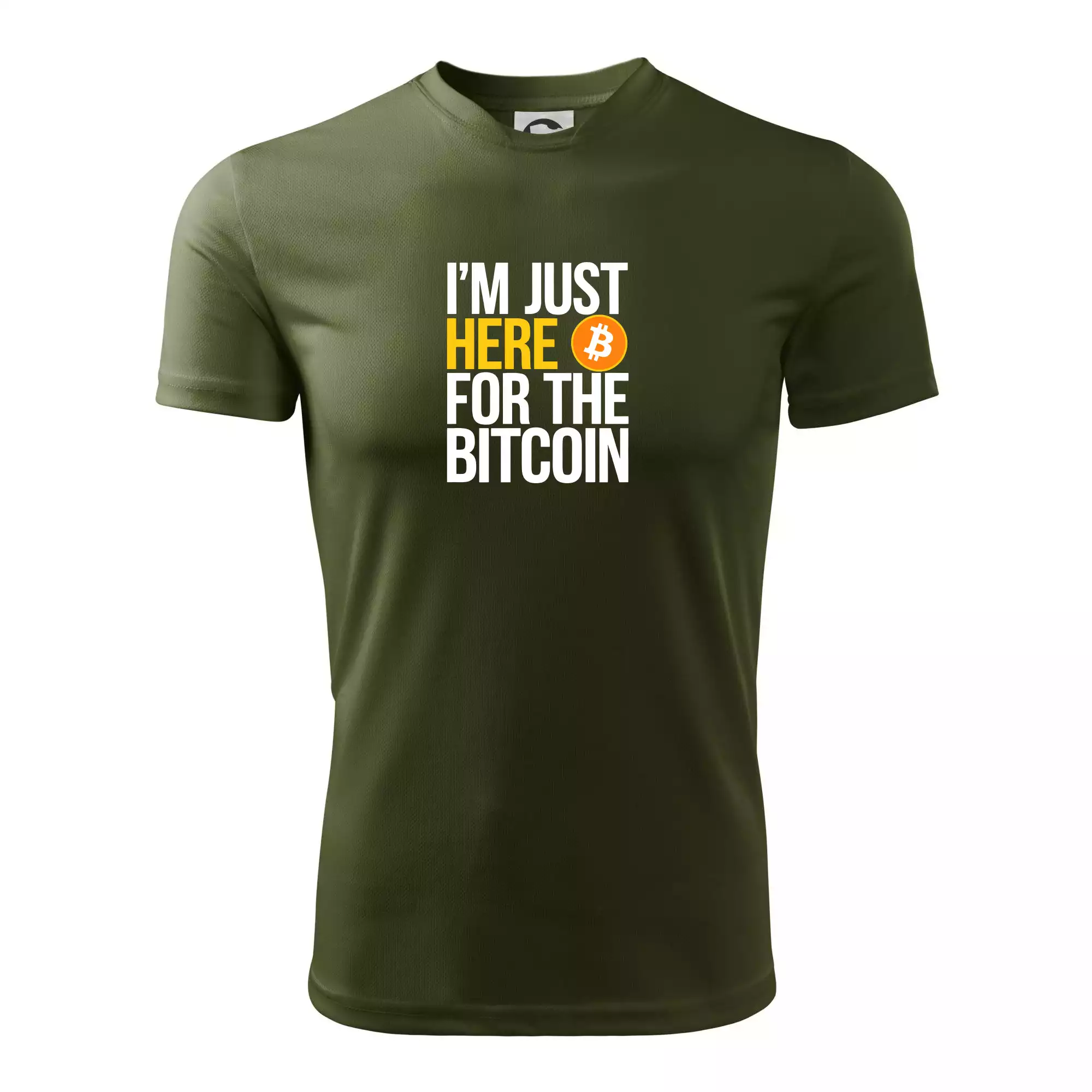 I'm just here for the Bitcoin