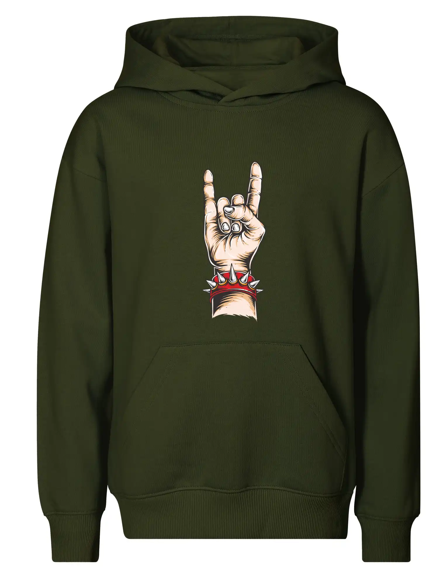 Rocková ruka s náramkem