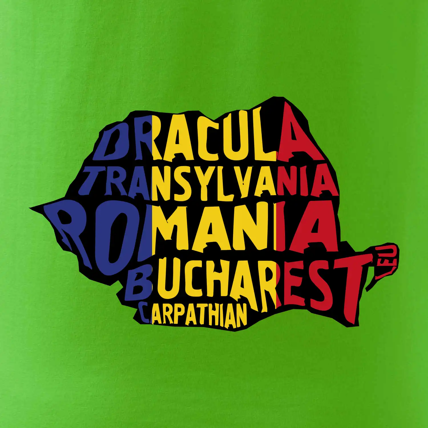 Mapy - názvy měst - Rumunsko