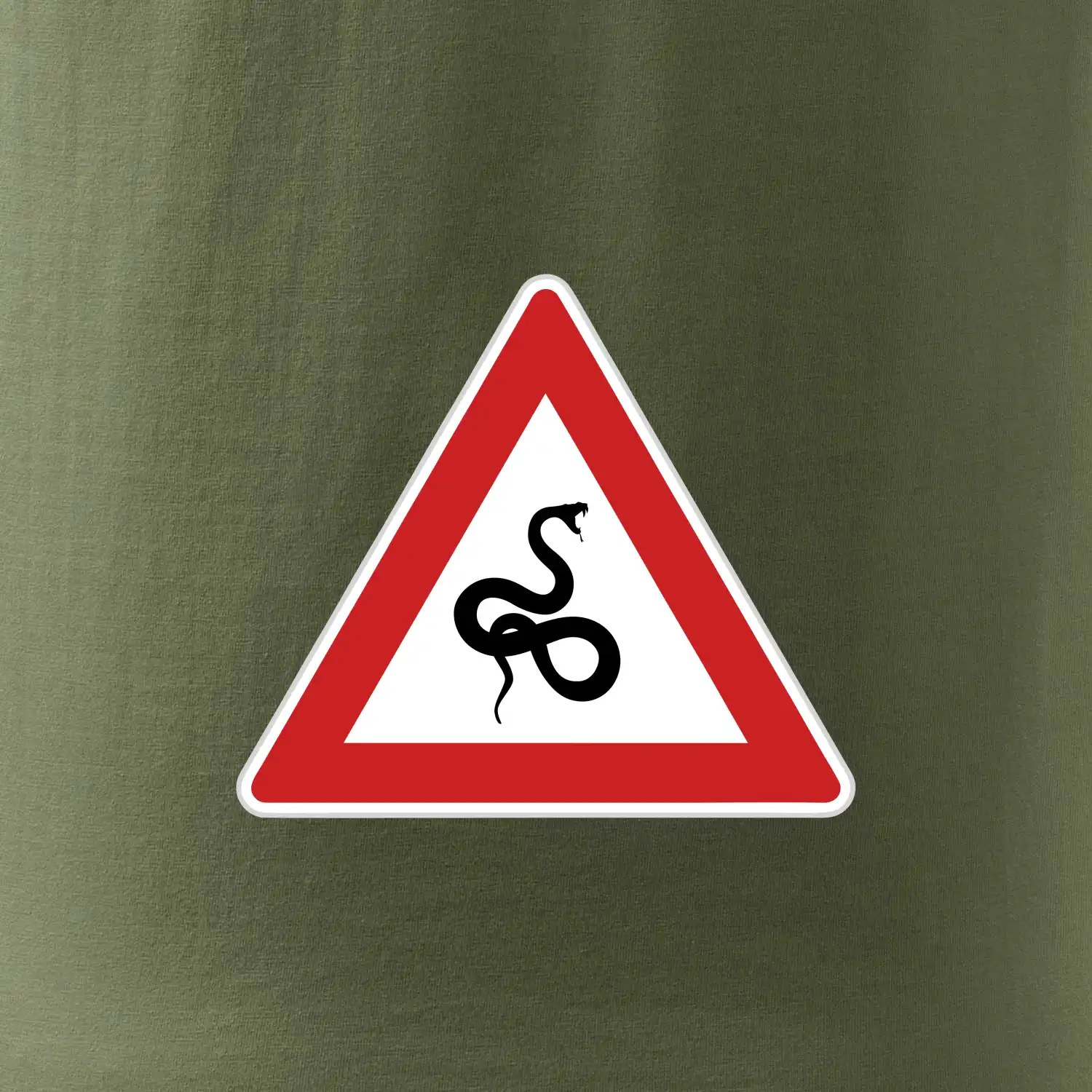 Dopravní značka - Pozor had