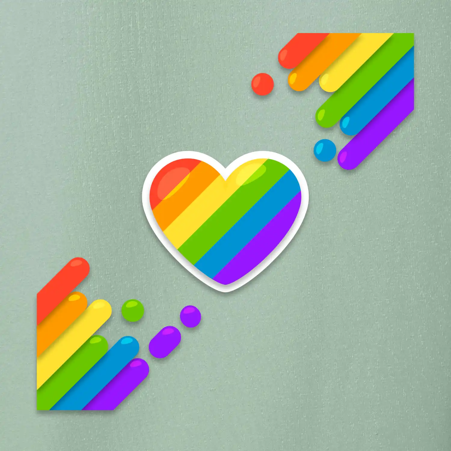 Srdce uhlopříčně