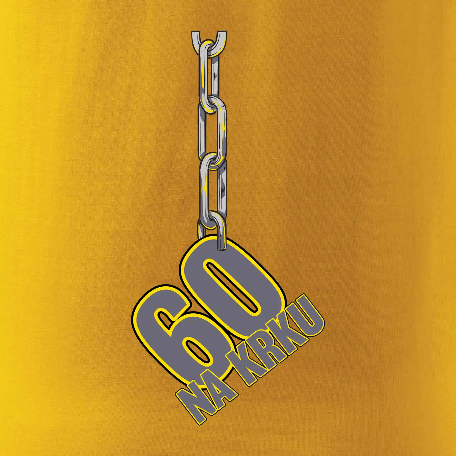 60 let na krku řetěz