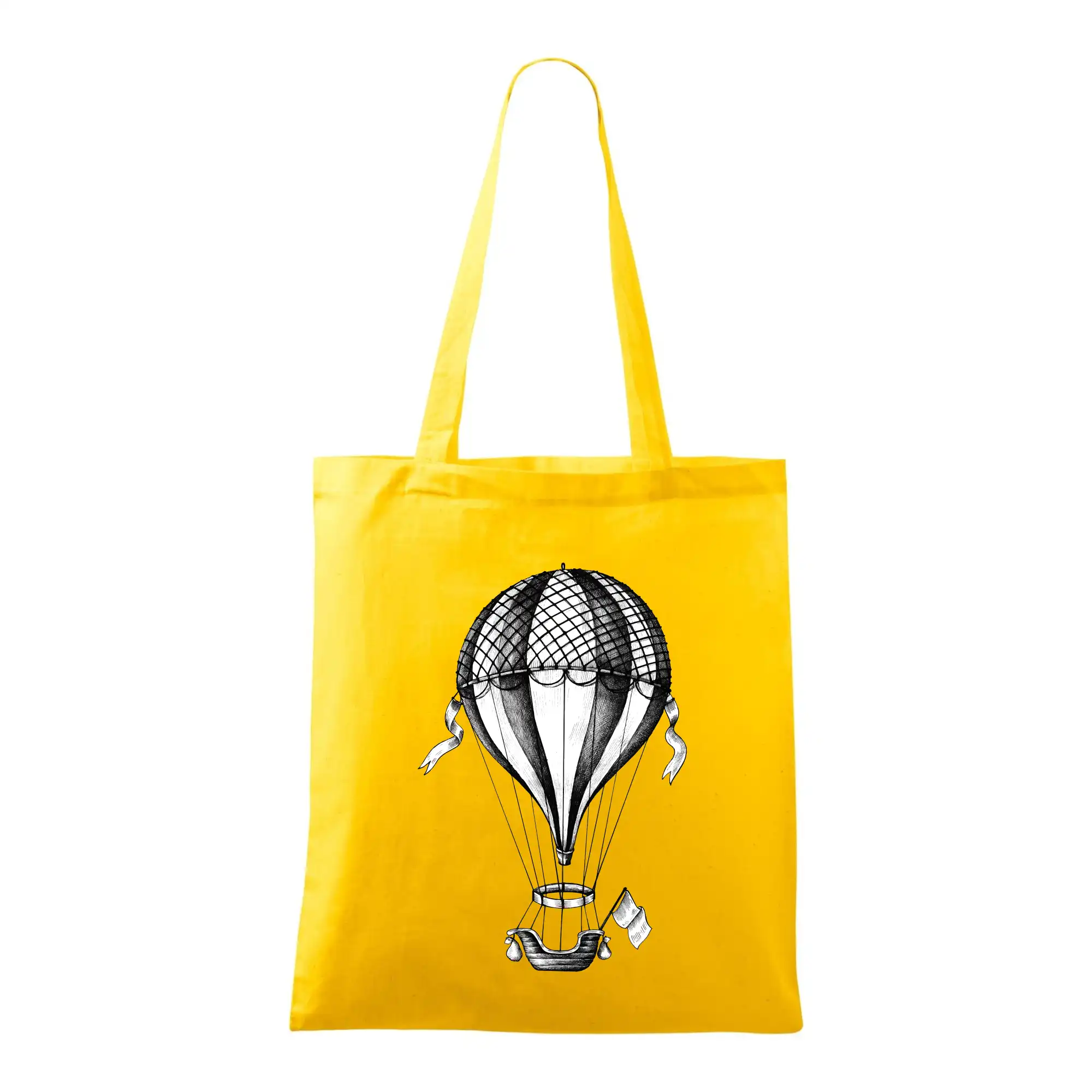 Horkovzdušný balón  kreslený