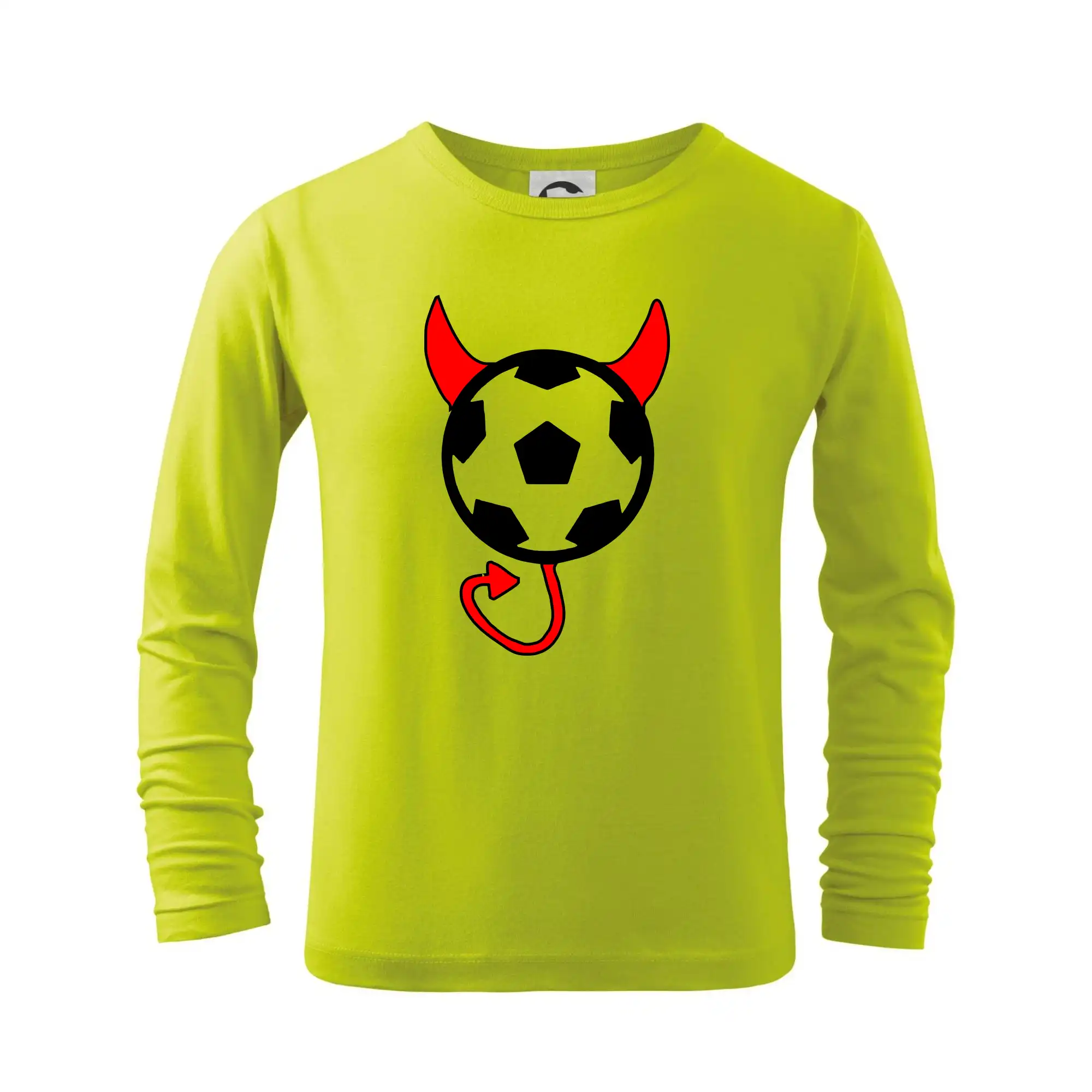 Tričká pre futbalistov - Futbal devil - Tričko detské Long Sleeve