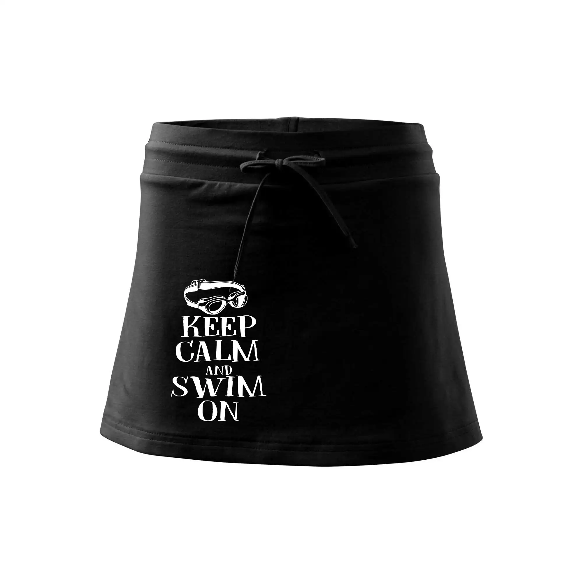 Keep calm and swim on