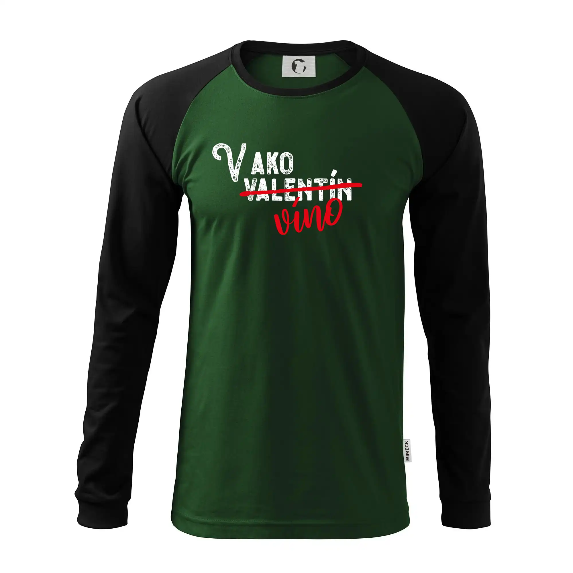 V ako Valentín víno