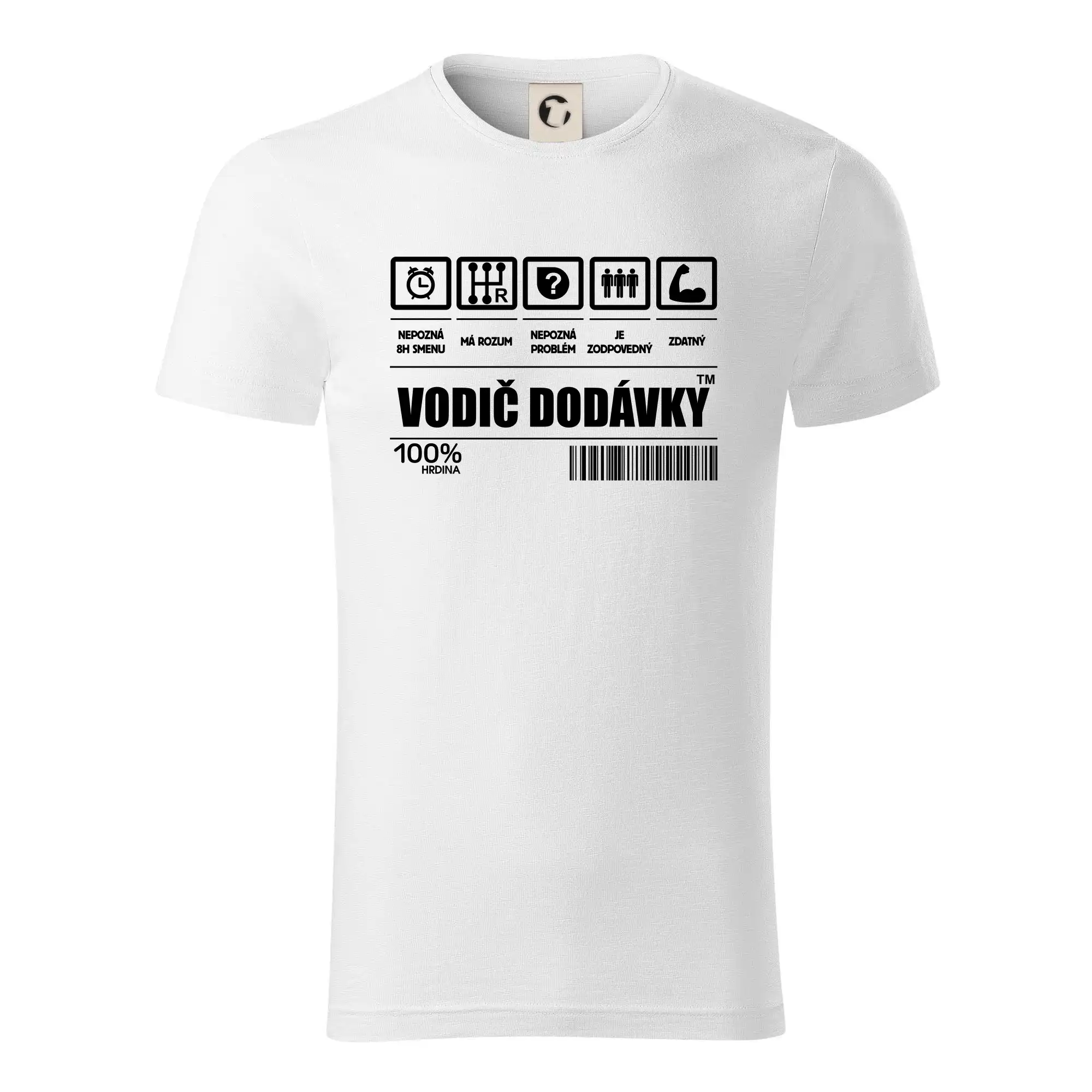 Čiarový kód - Vodič dodávky