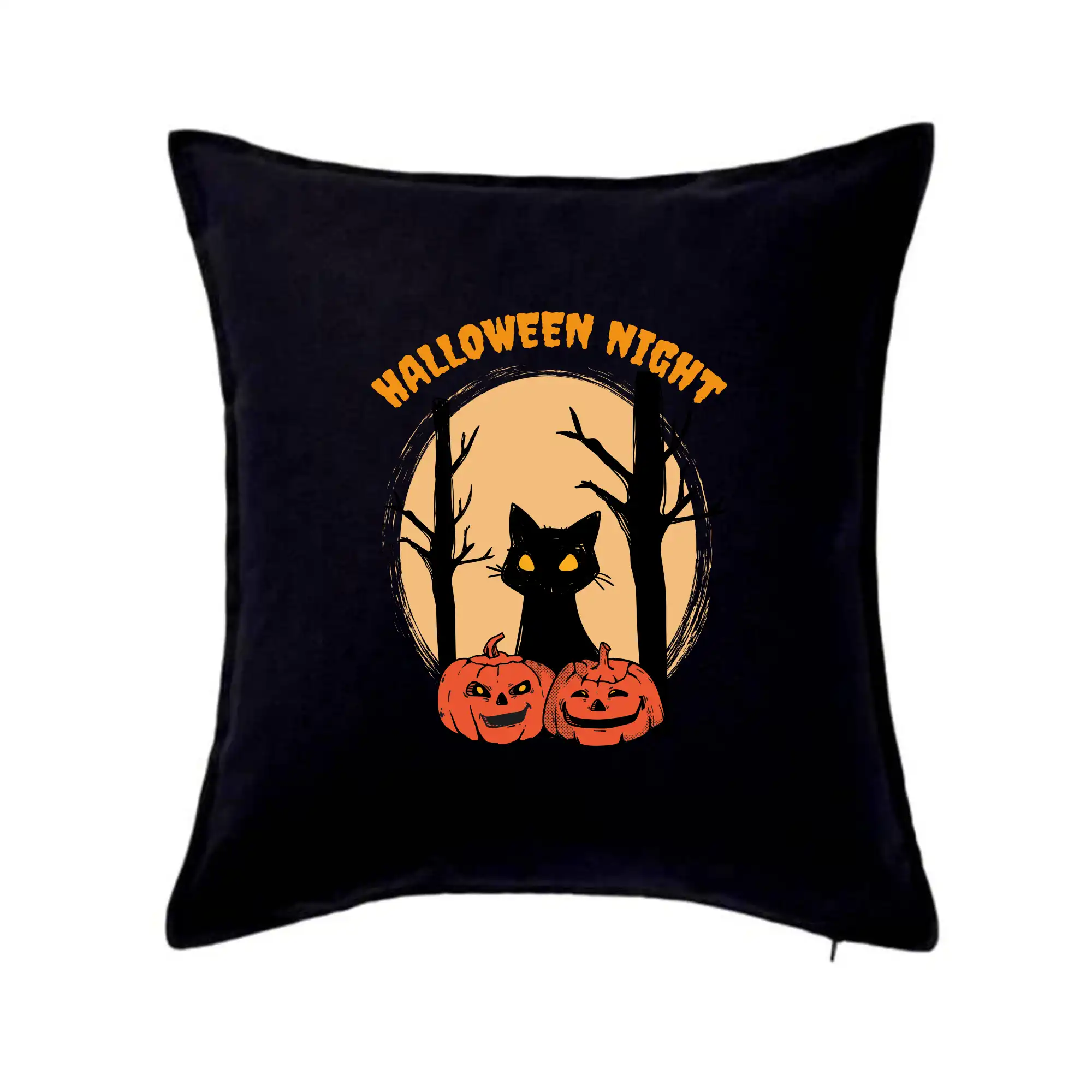 Grafické tričká - Halloween Night - Vankúš 50x50