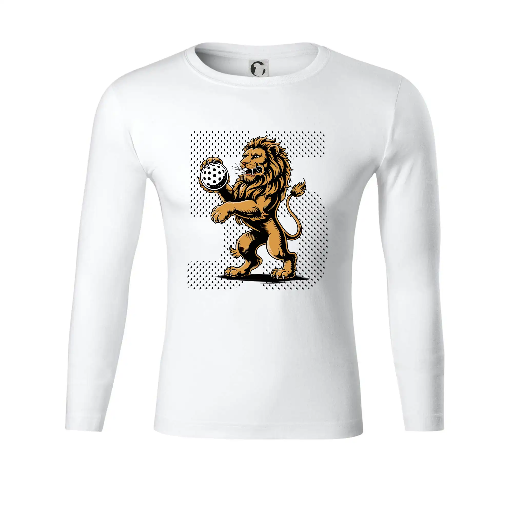 Floorball lev stojící a číslo