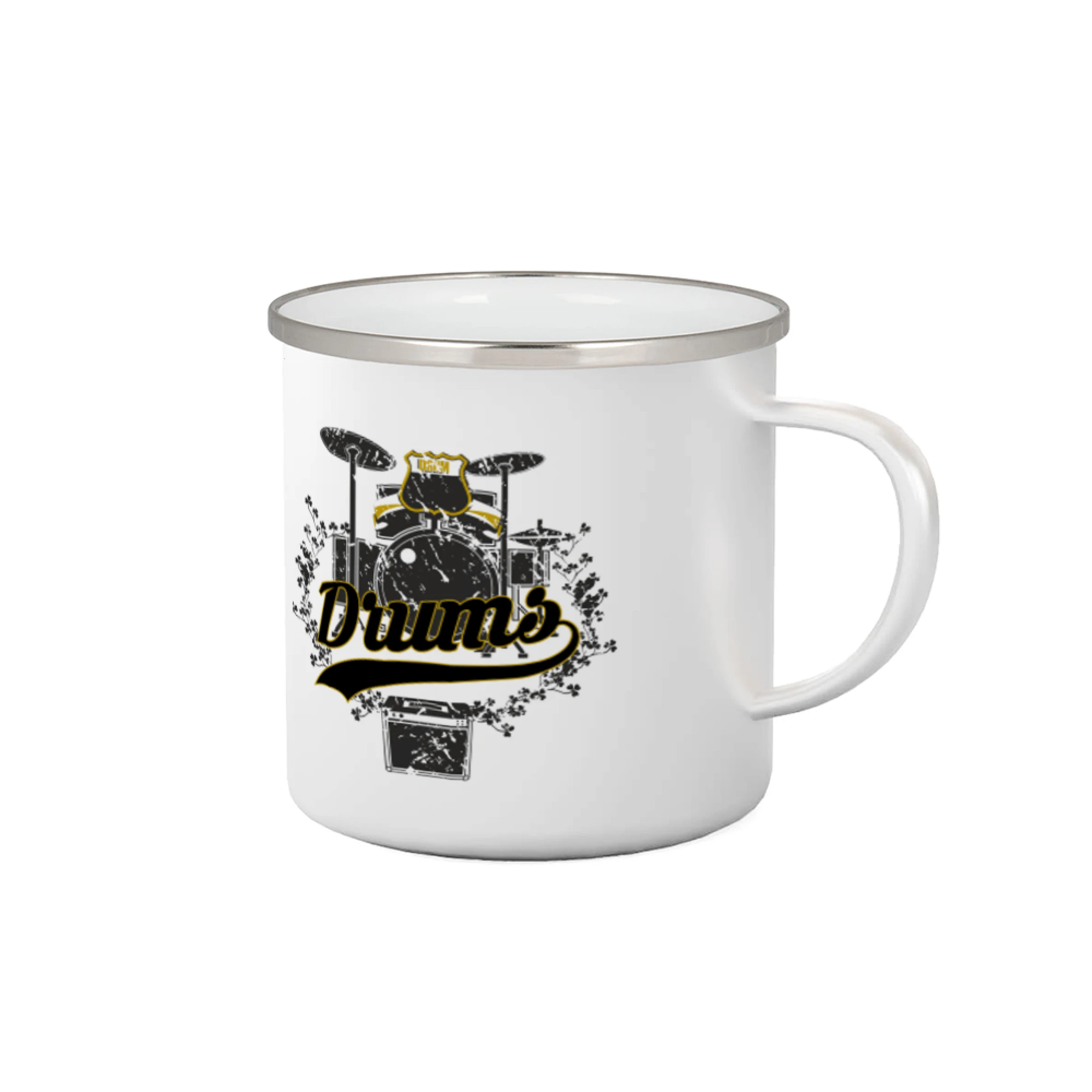 Drums - kreslené bubny - Plecháčik