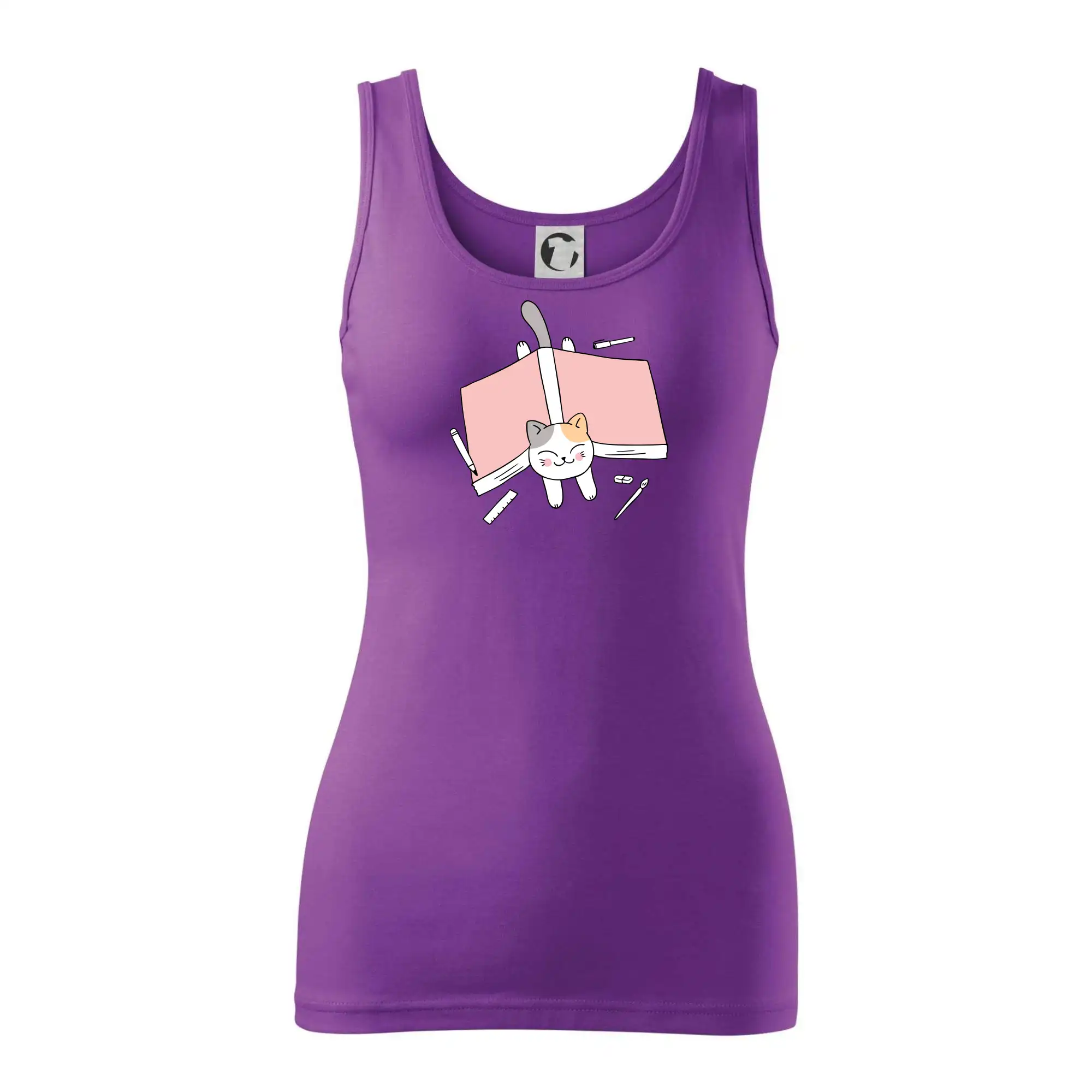 Učení na státnice kočka