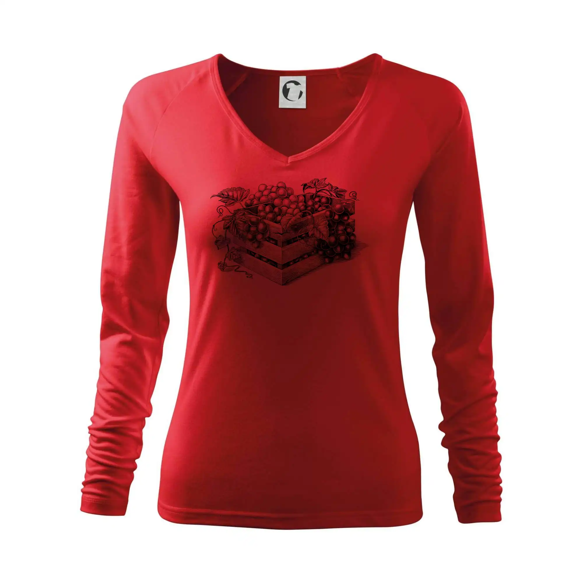 Vtipná tričká s tematikou vína - Debna s vínom - Tričko dámske Elegance