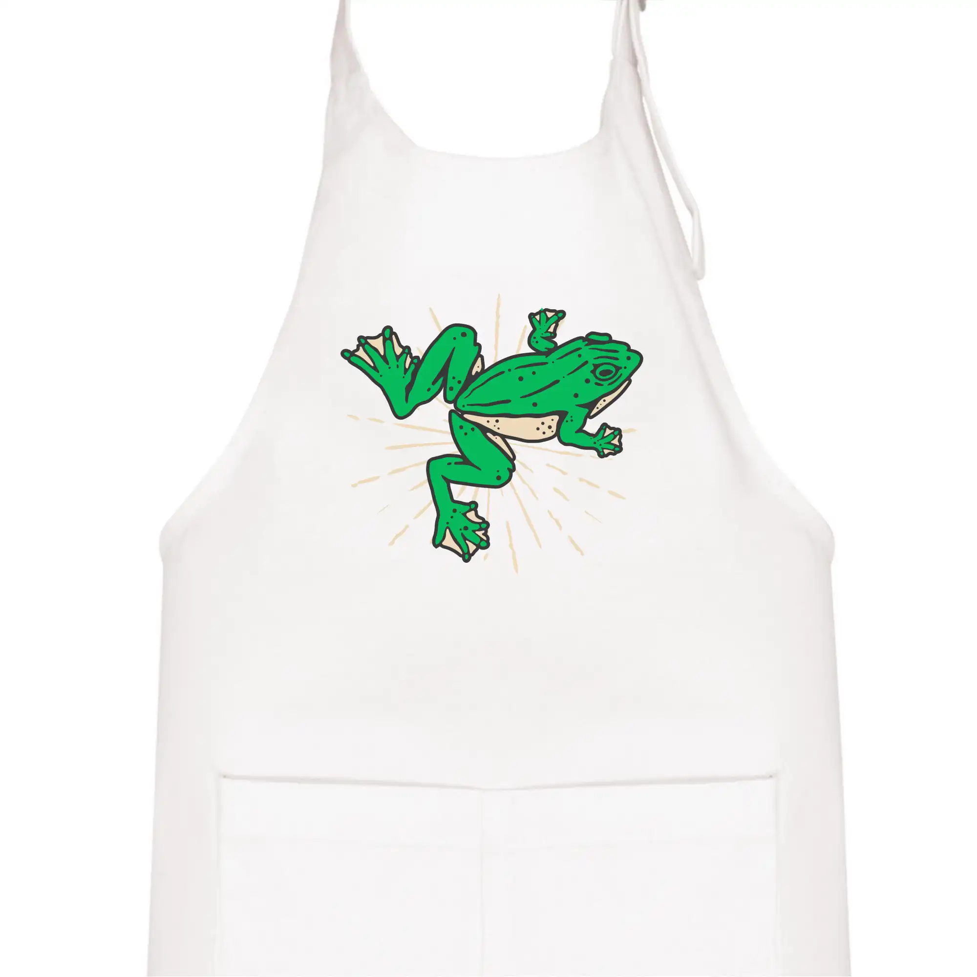 Žába zelená kreslená