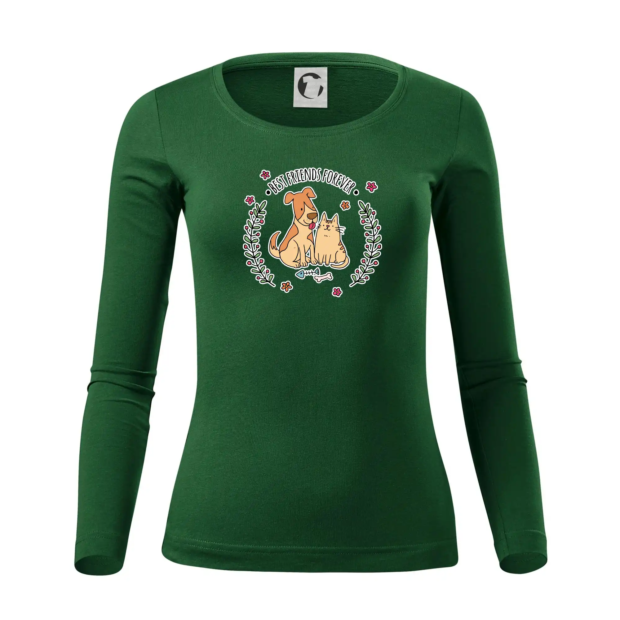 Kočka a pes best friends