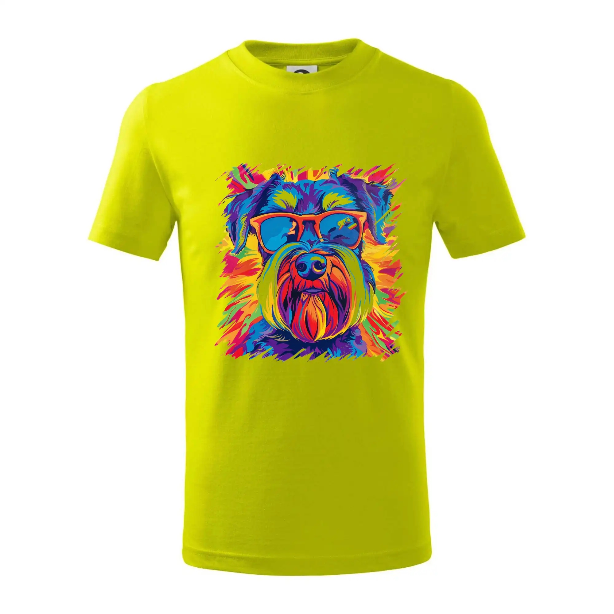 Knírač barevný styl 70s