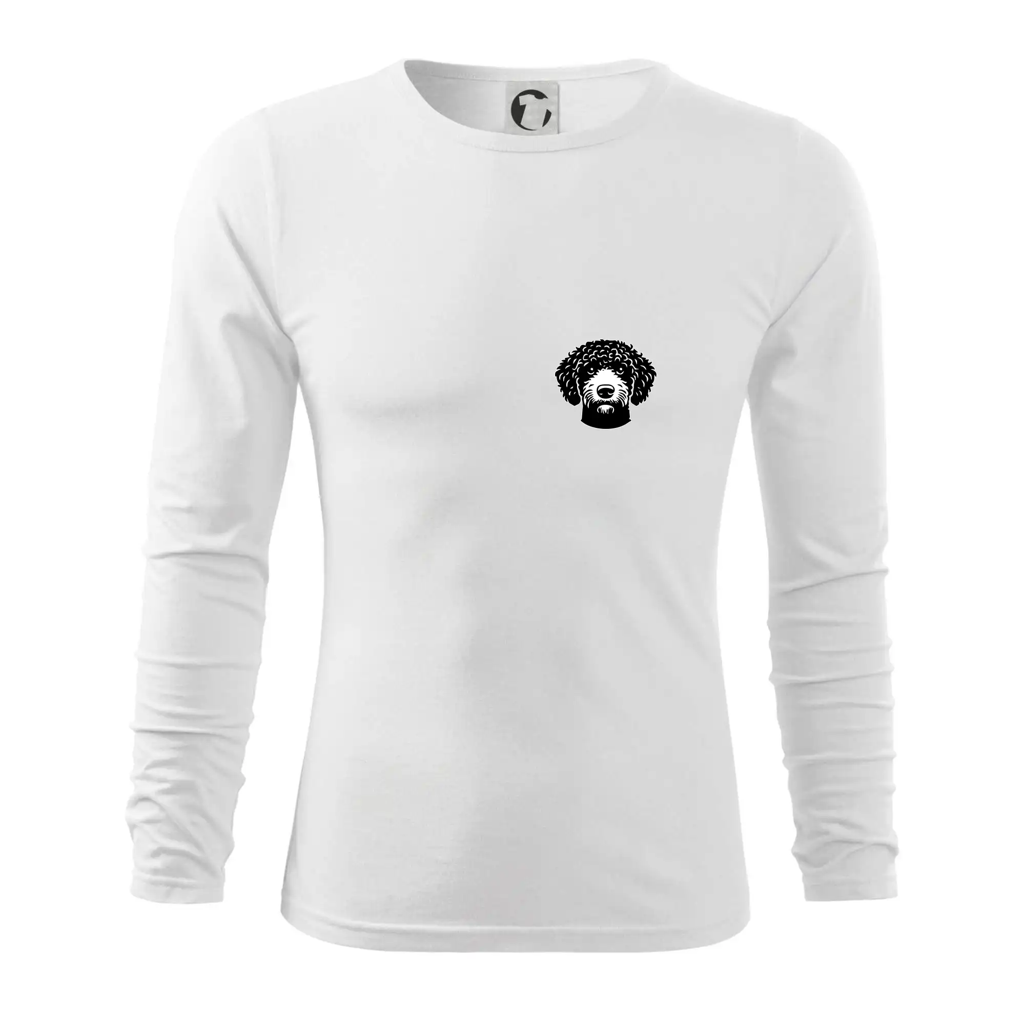 Lagotto romagnolo hlava na prsu