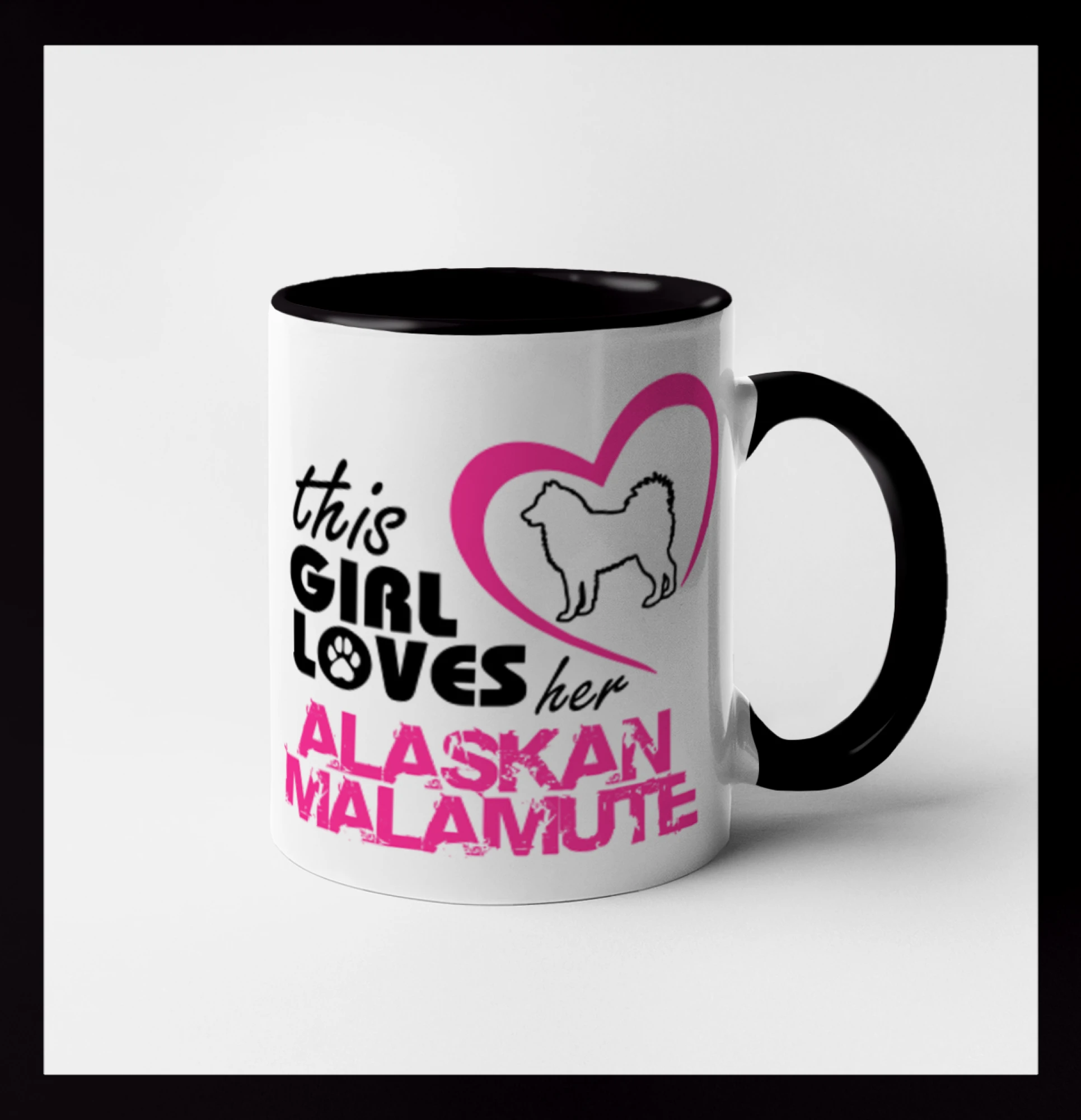 This Girl Loves her Alaskan Malamute