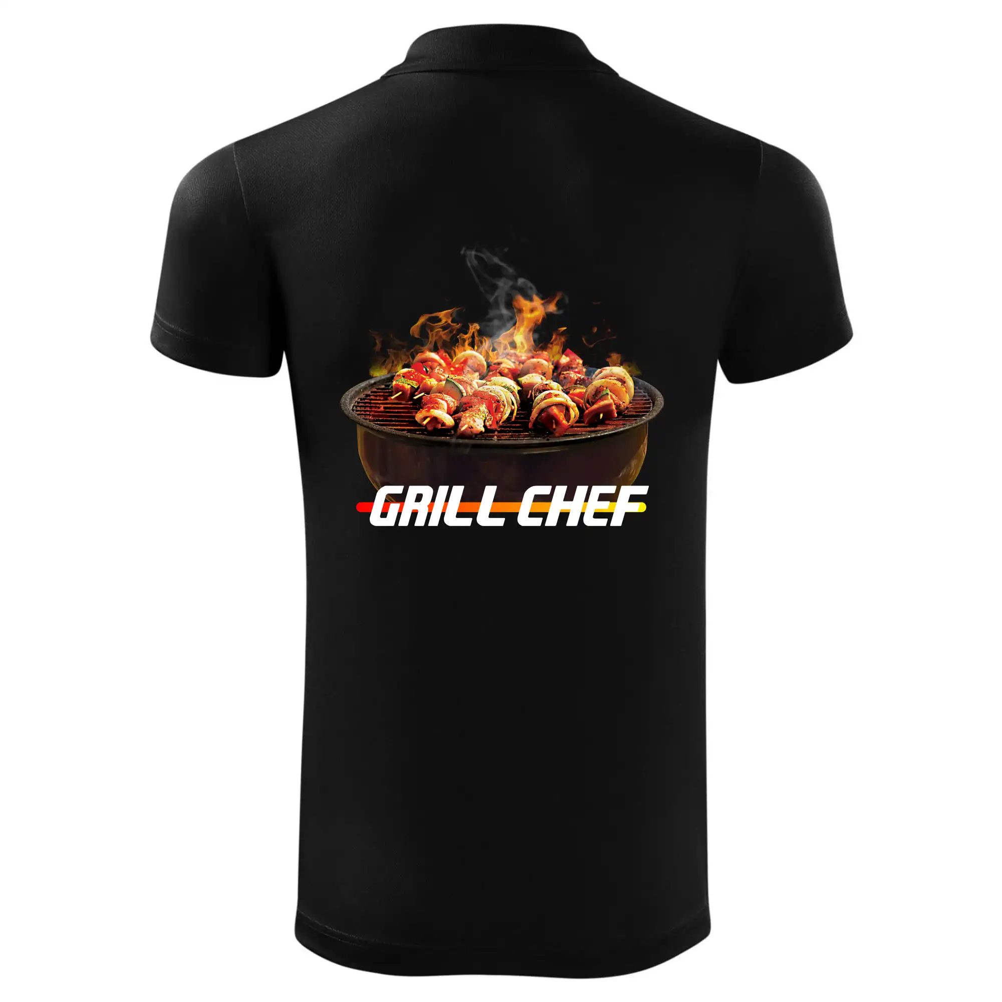 Grill chef - gril s ohněm