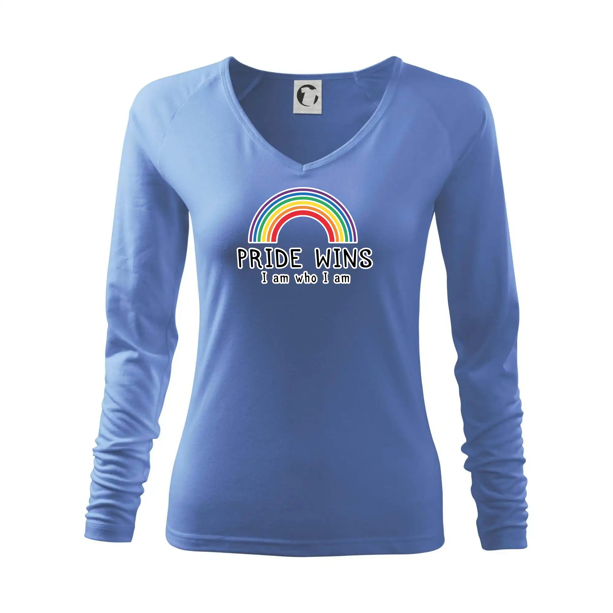 Tričká pre LGBT a Queer komunitu - Pride wins i am who i am - Tričko dámske Elegance
