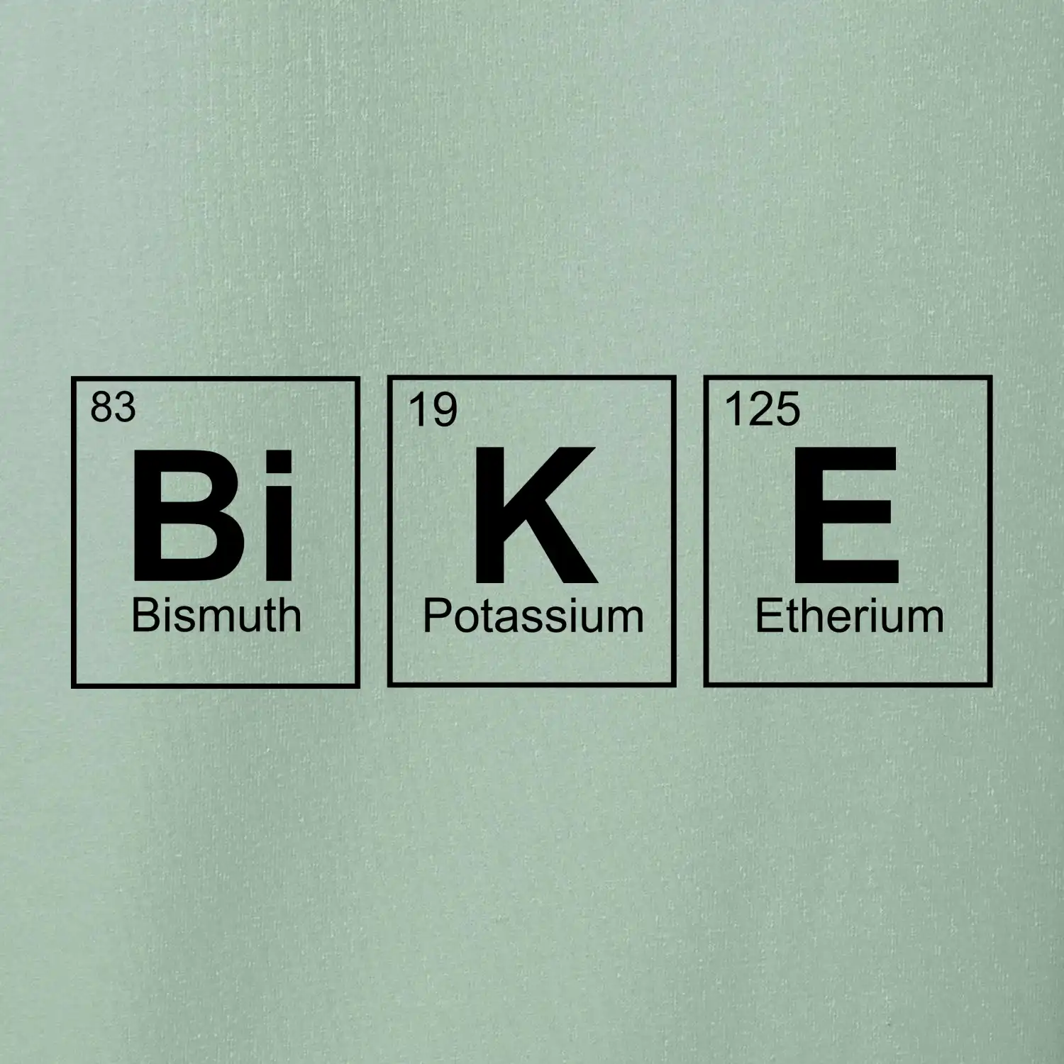 BiKE - periodická tabulka