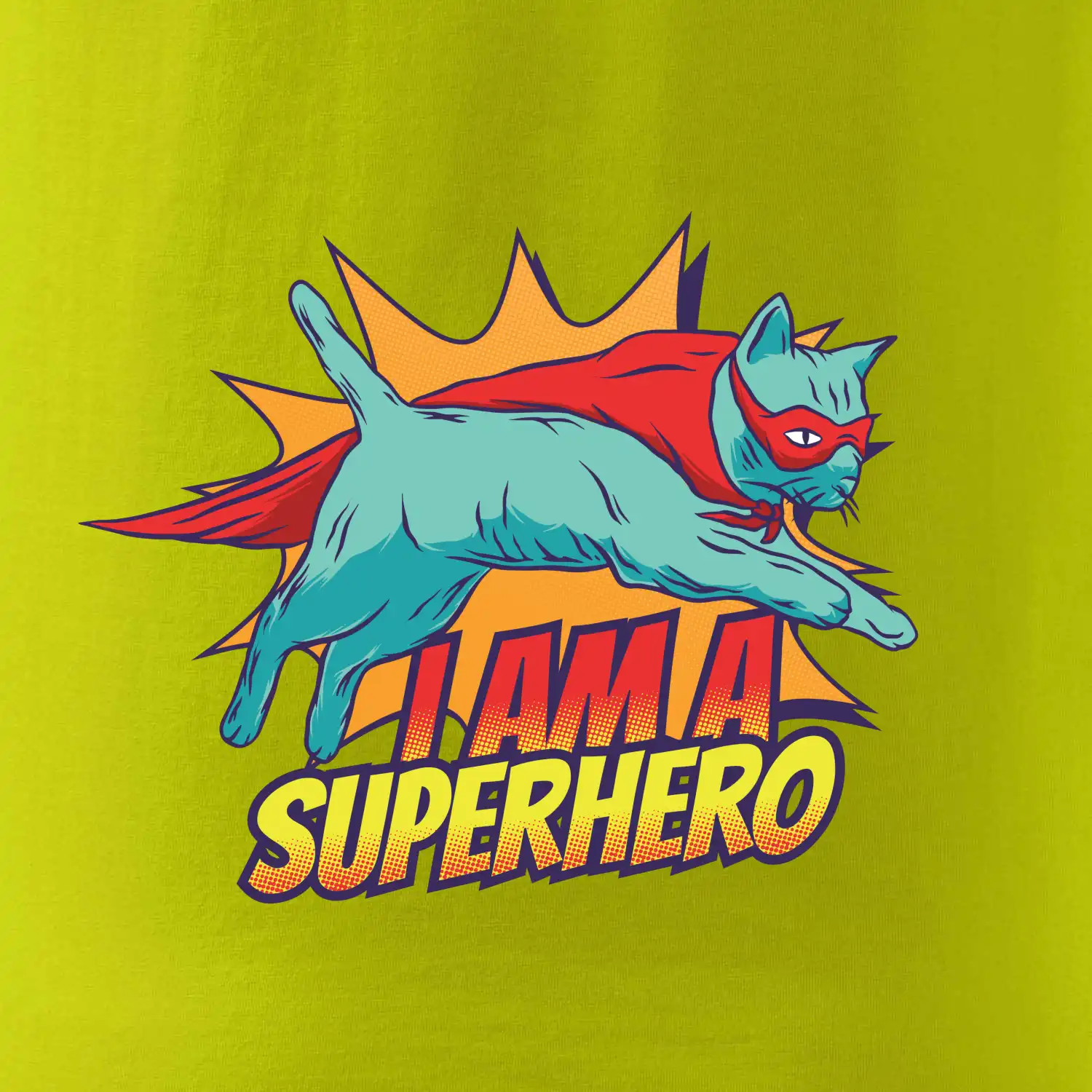 Kočka I am a Superhero