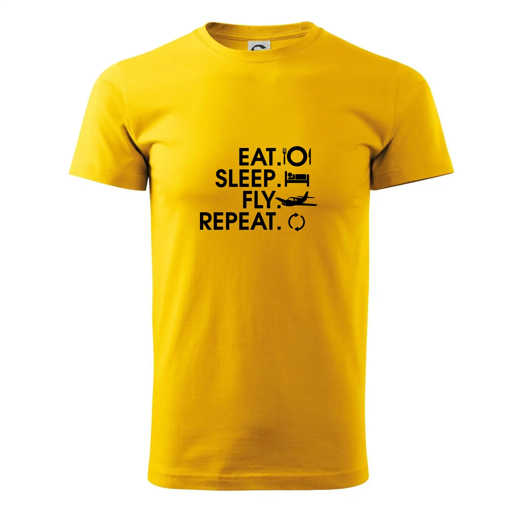 Eat sleep fly repeat