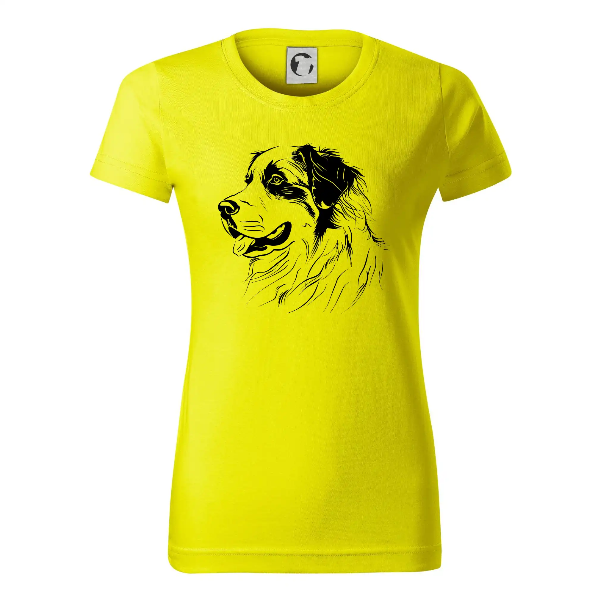 Bernský salašnický pes černá kresba