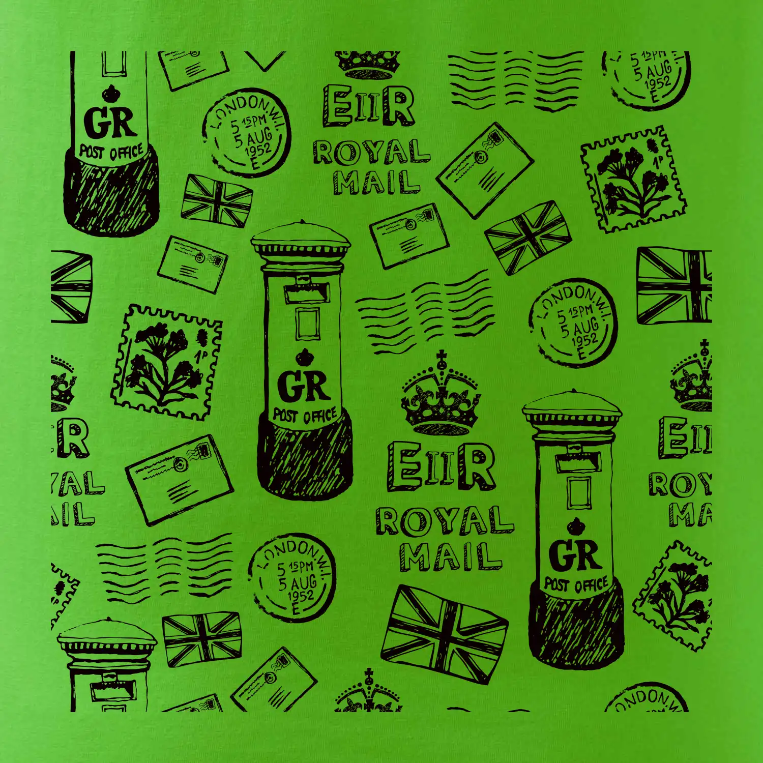 Britská pošta ikony