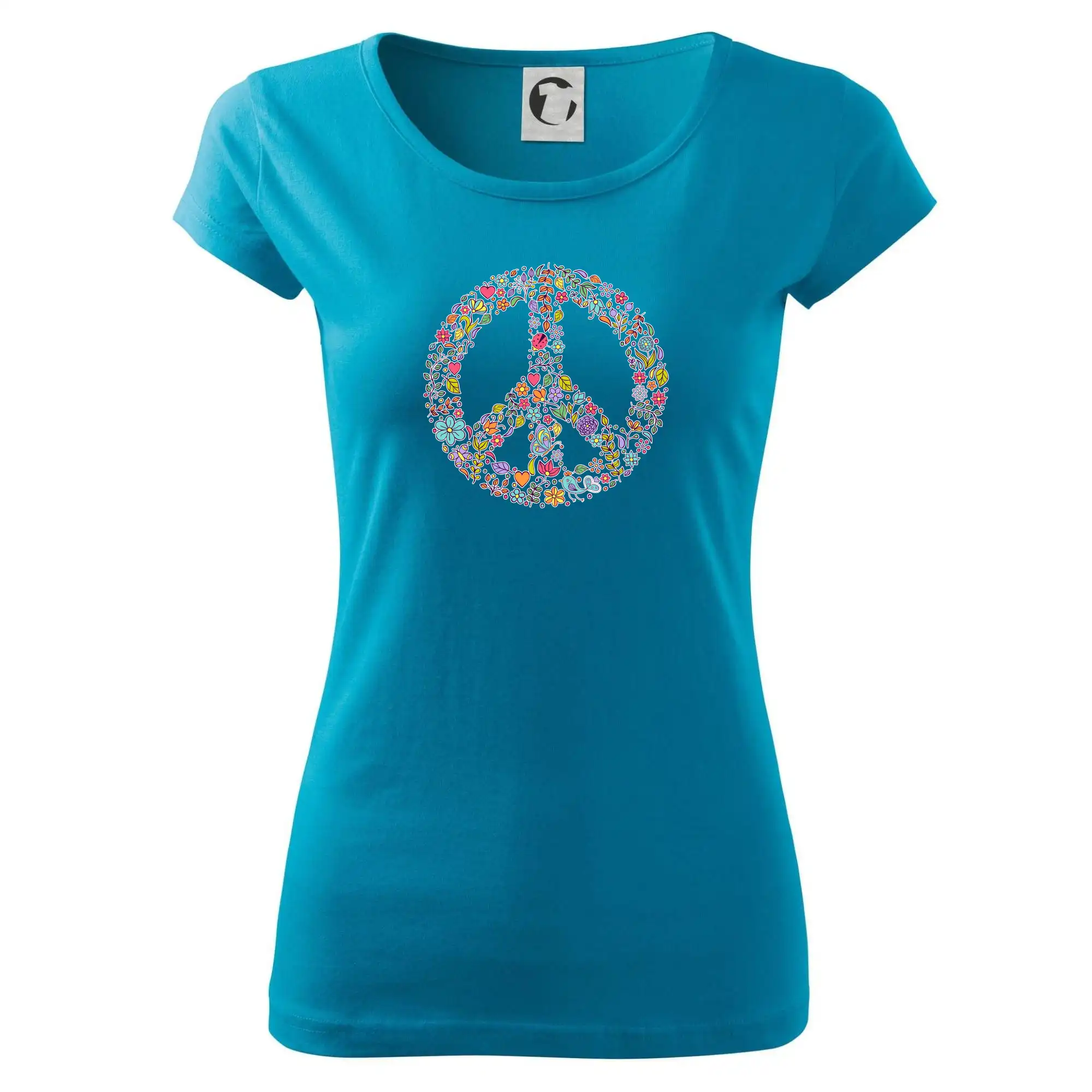 Peace symbol lístečky