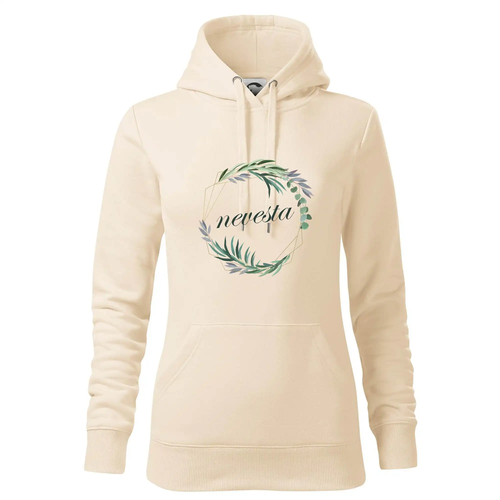 Nevesta kvetinový kruh zelený SK