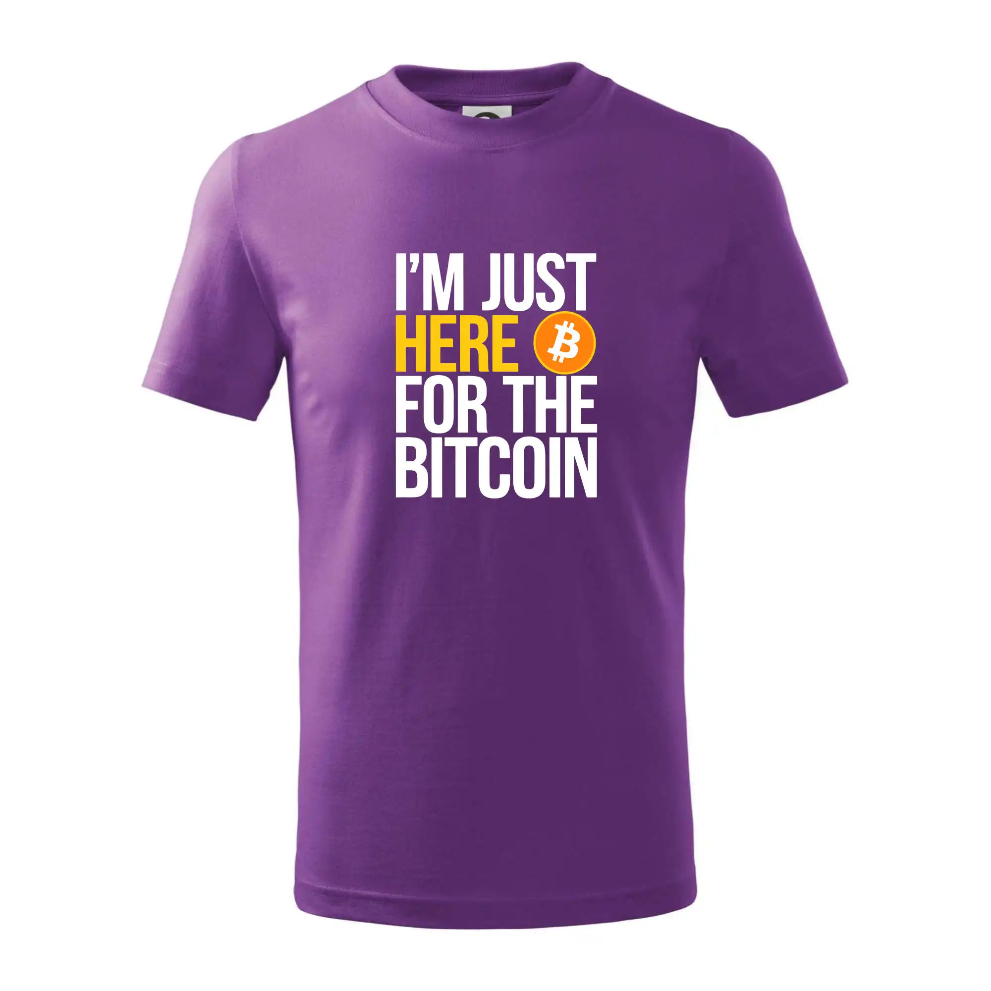 I'm just here for the Bitcoin