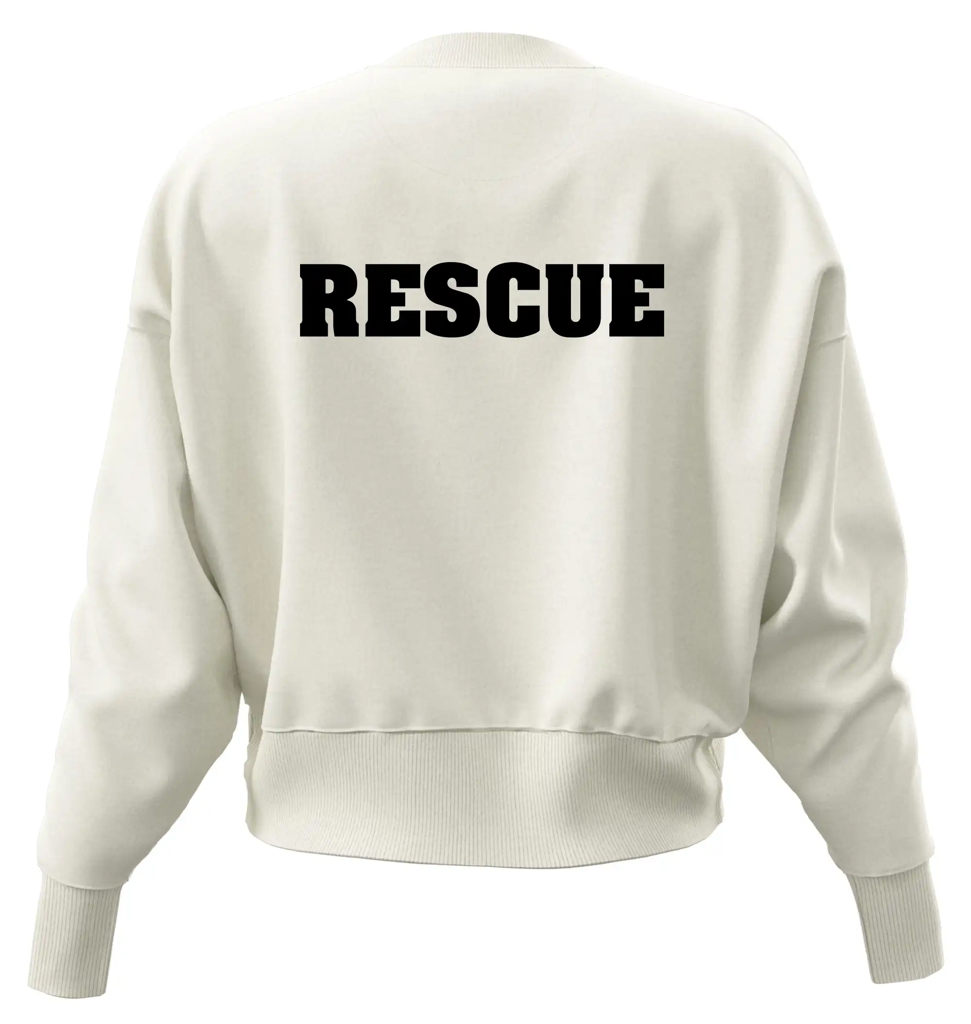 Rescue - Hviezda na prsníku + nápis na chrbte