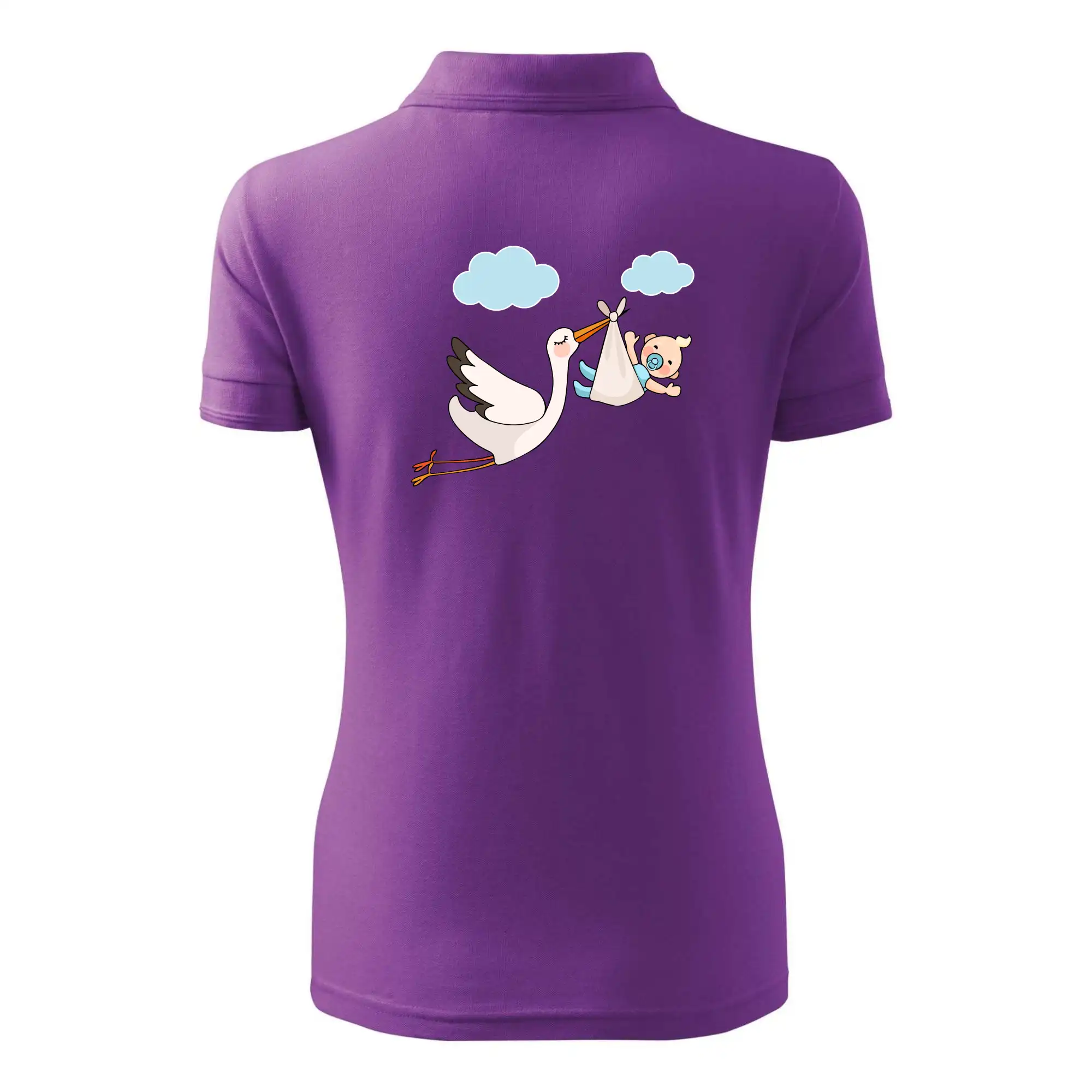 Čáp čekáme miminko - kluk