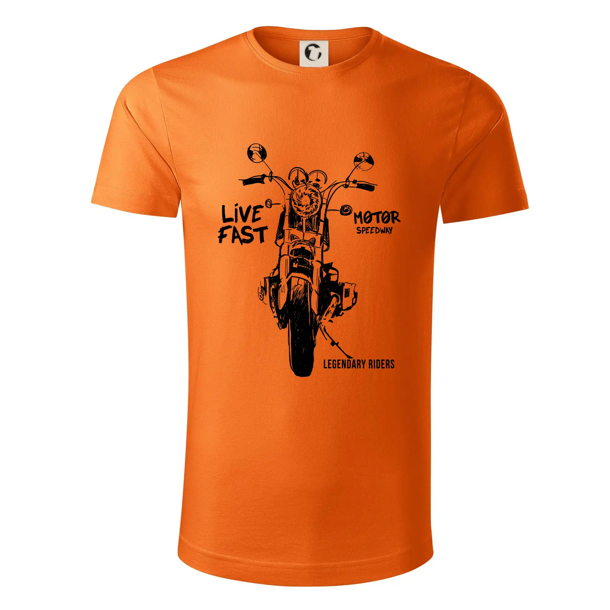 Motorka kresba live fast