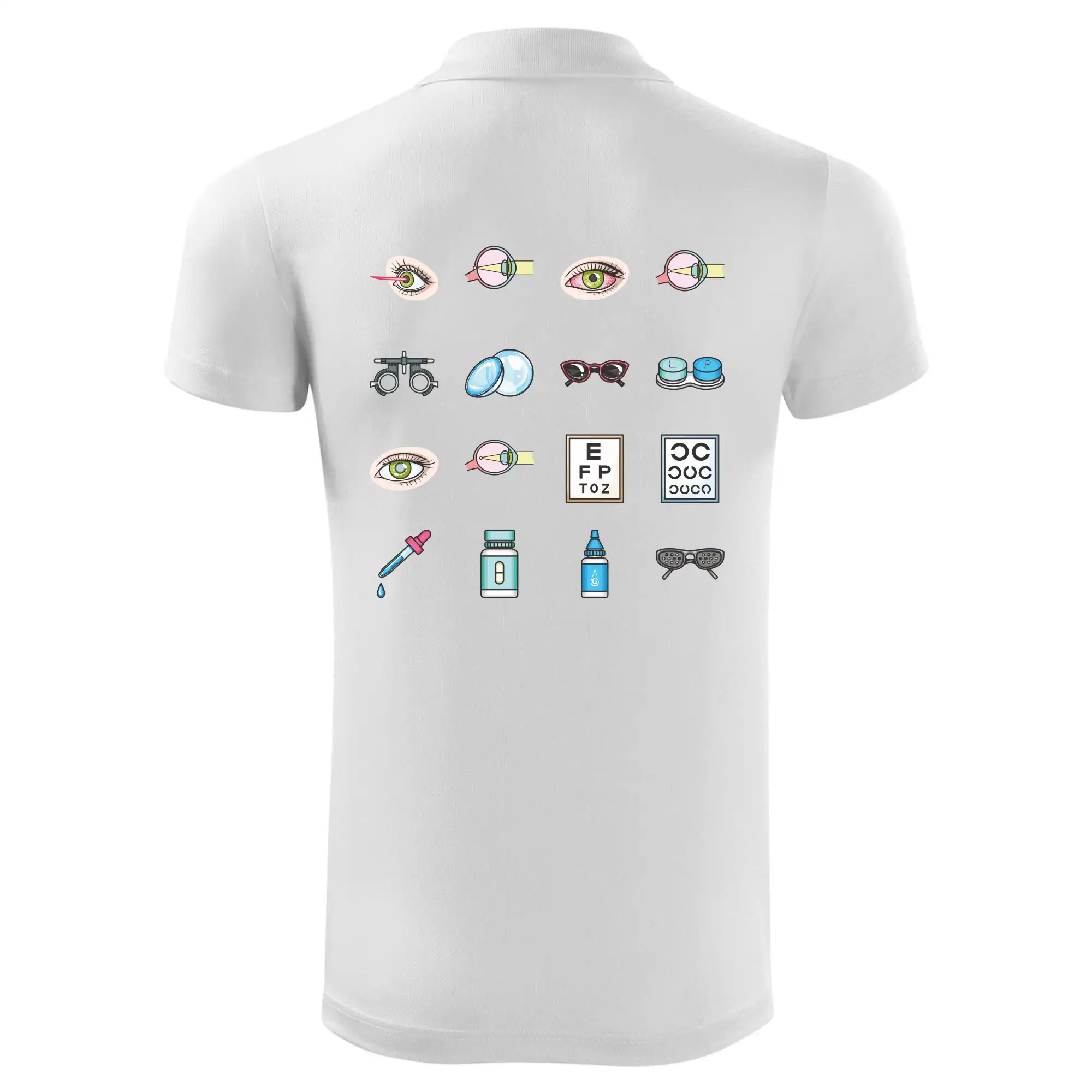 Oční lékař ikony