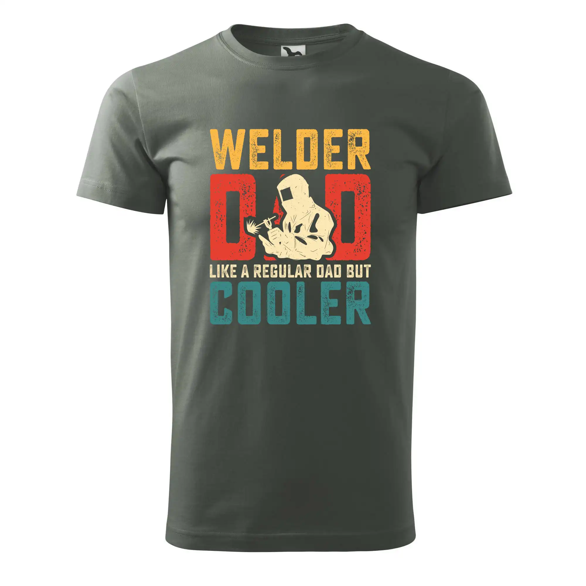 Tričká pre zvárača - Welder dad like a regular dad but cooler - Klasické pánske tričko vyššej gramáže