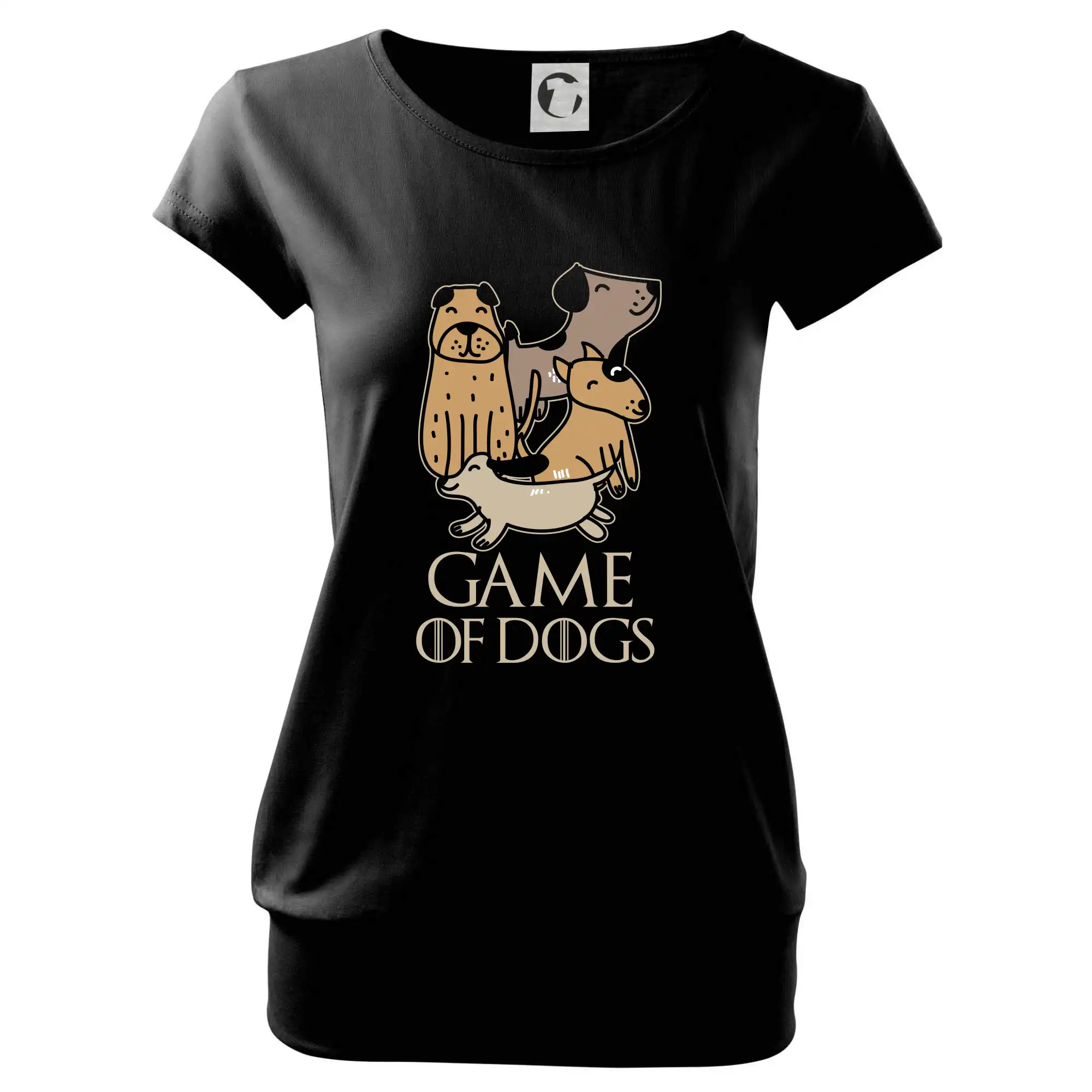 Ostatné psie plemená - Game of Dogs psi - Voľné tričko city