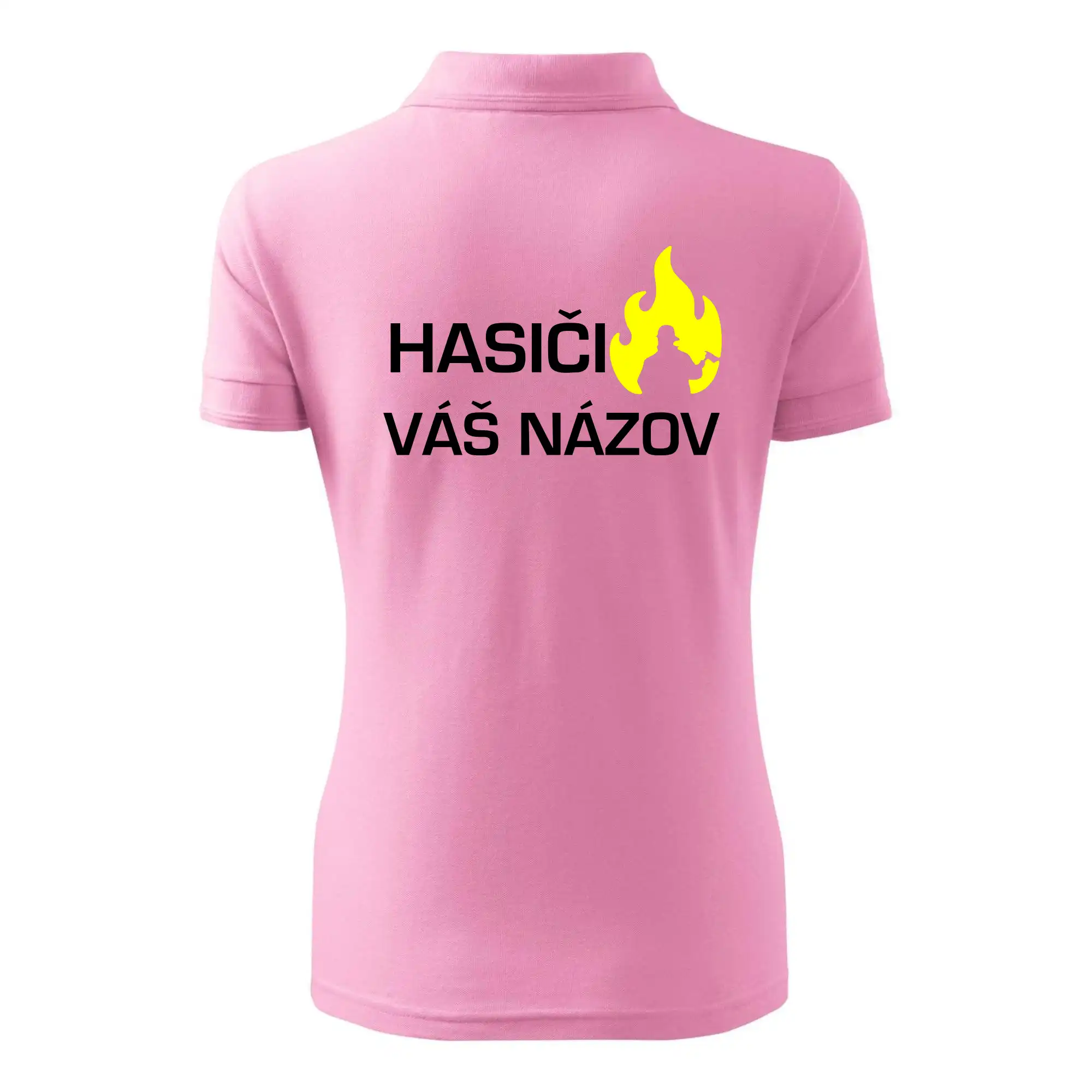 Hasiči - Váš názov - FLUO + Reflexná potlač
