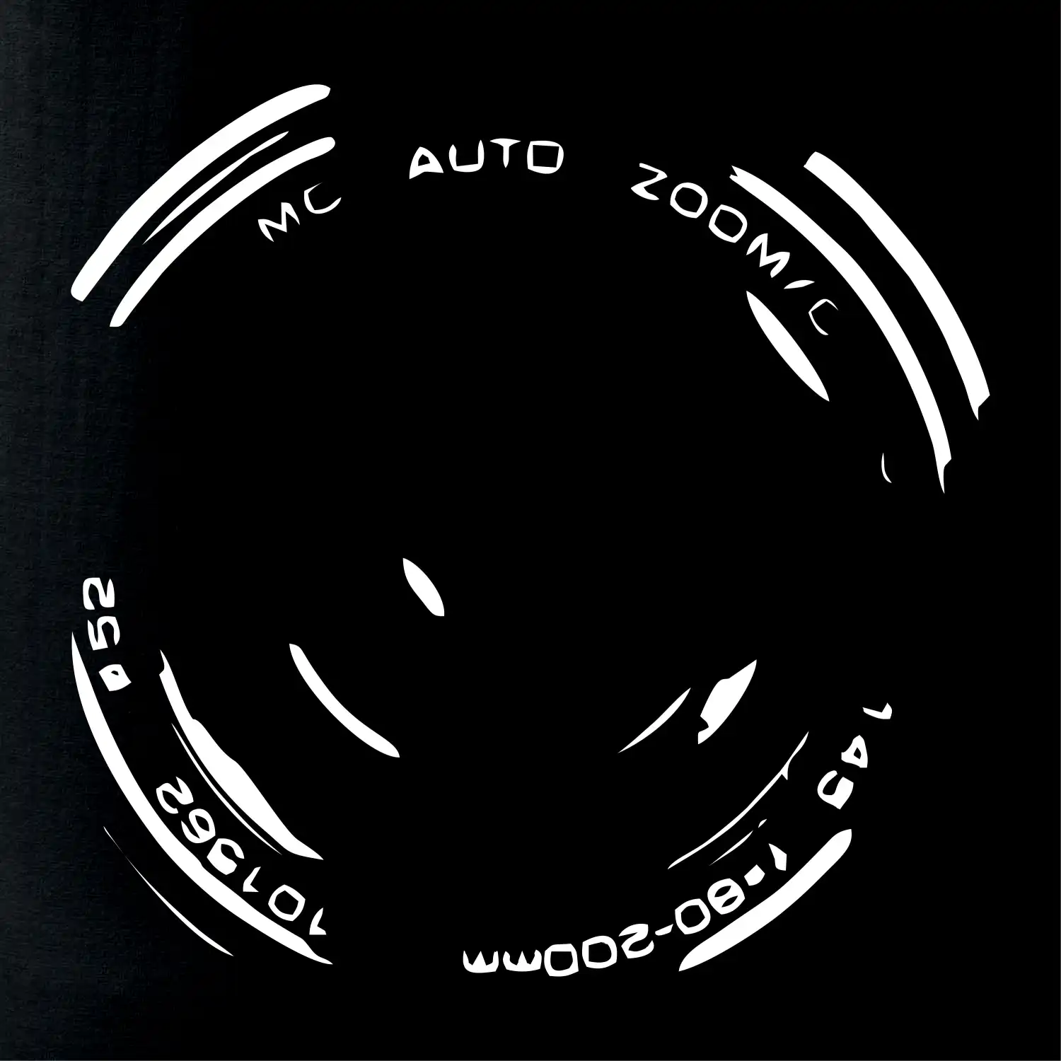 Foto objektiv obtisk