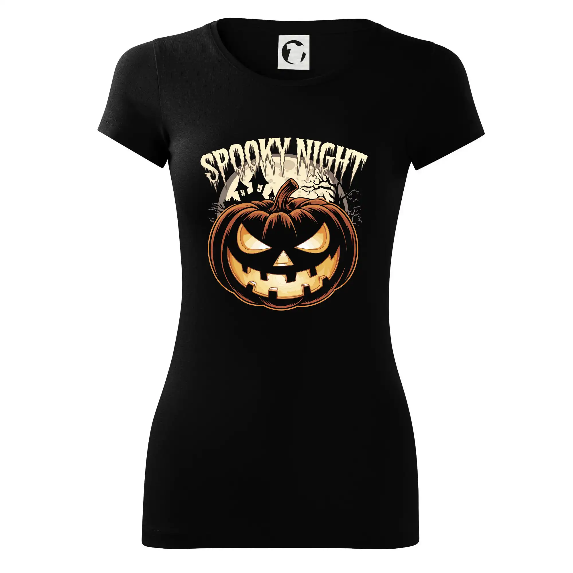 Grafické tričká - Spooky night - Dámske tričko Glance - Priliehavejší strih