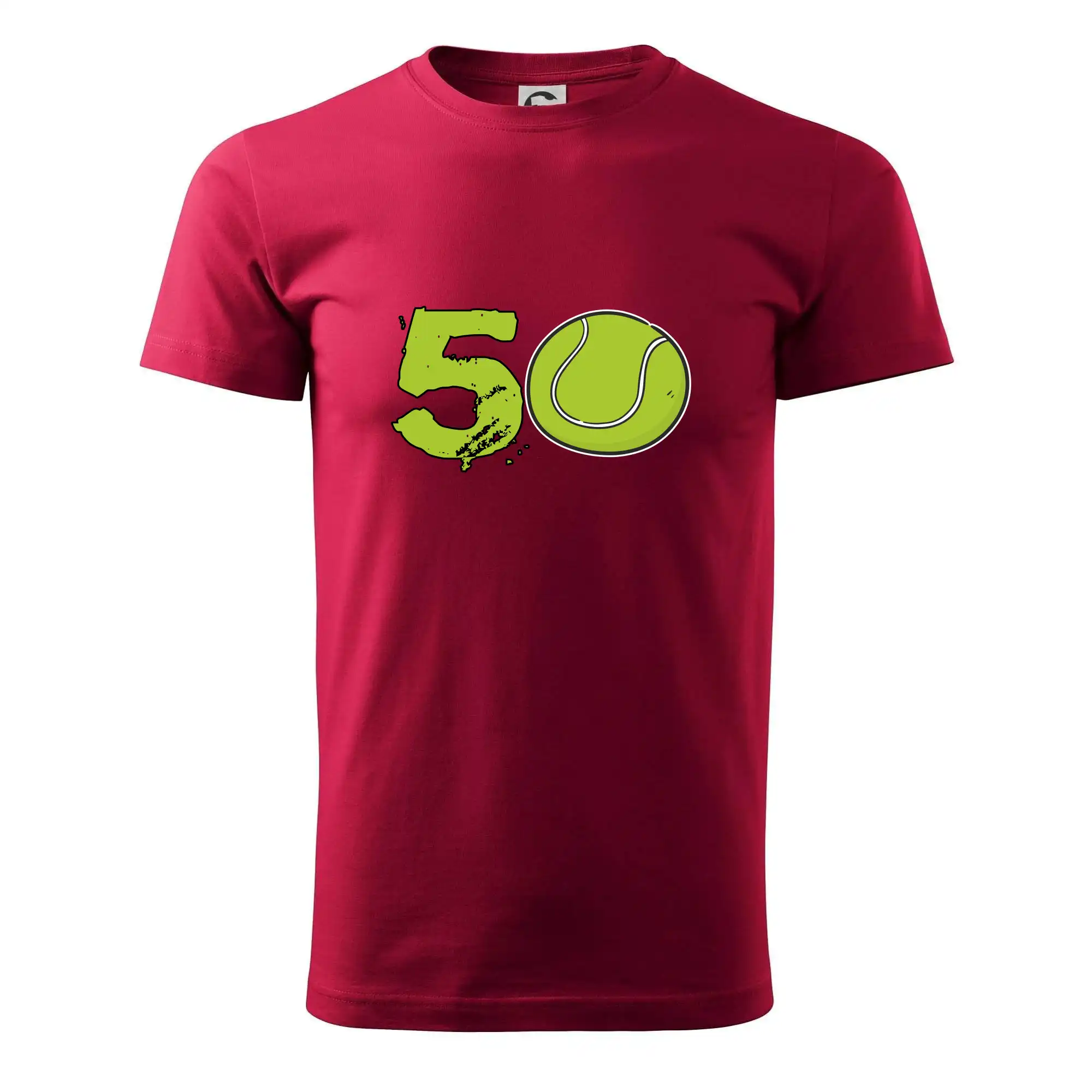 Tričká na tenis - Tenis okrúhle narodeniny 50 - Pánske tričko nižšej gramáže