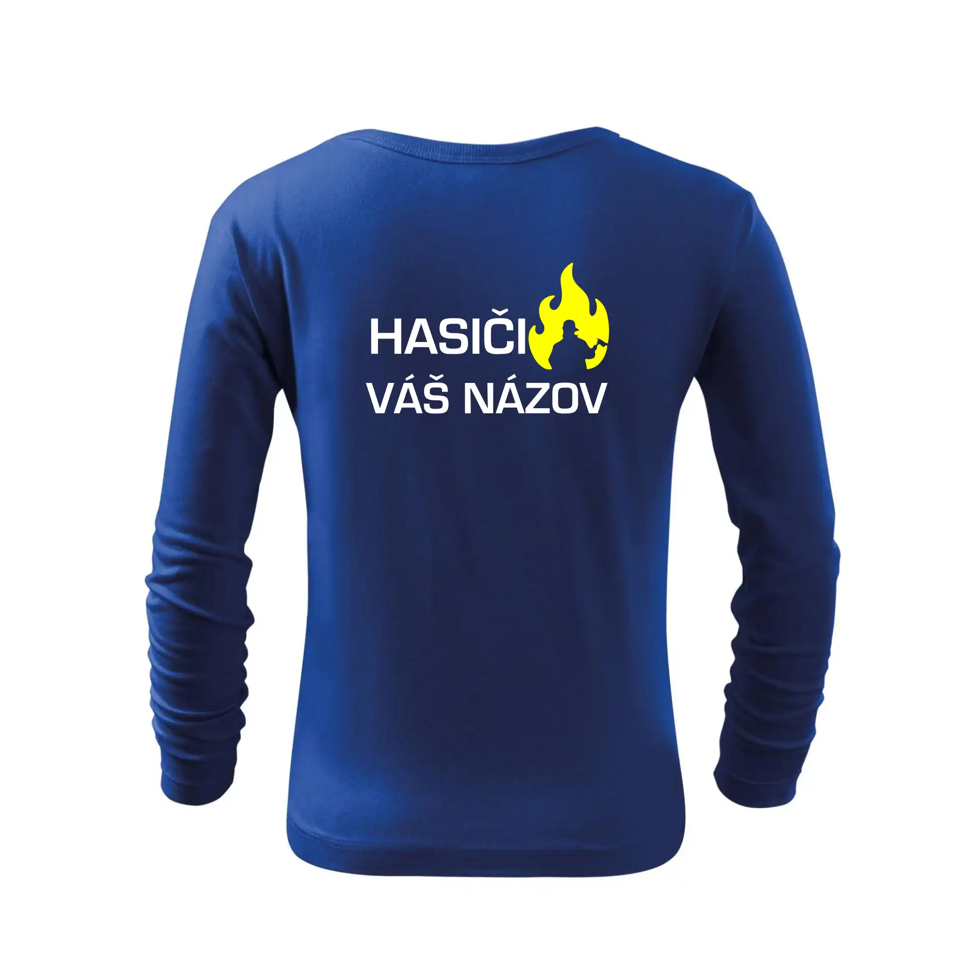 Hasiči - Váš názov - FLUO + Reflexná potlač