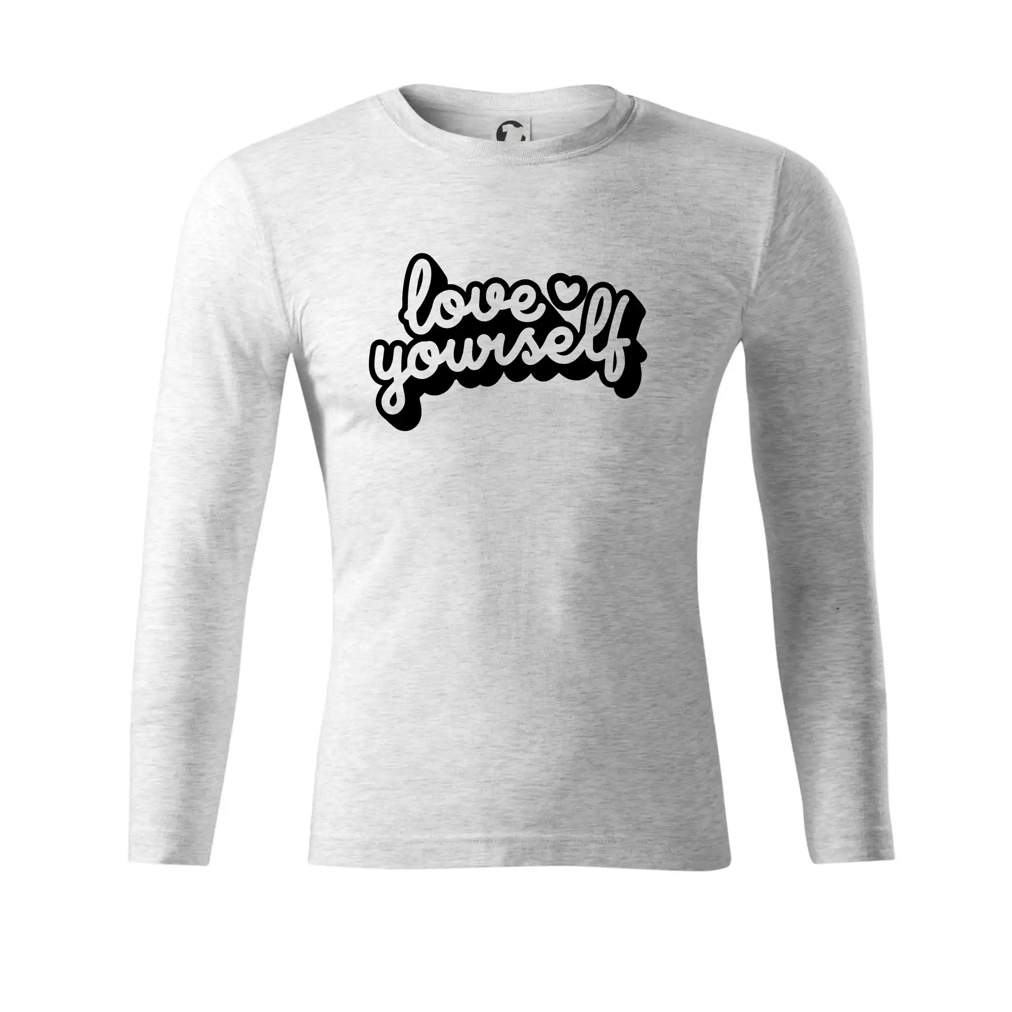 Tričká pre zamilovaných - Love Yourself - Tričko Progress s dlhým rukávom